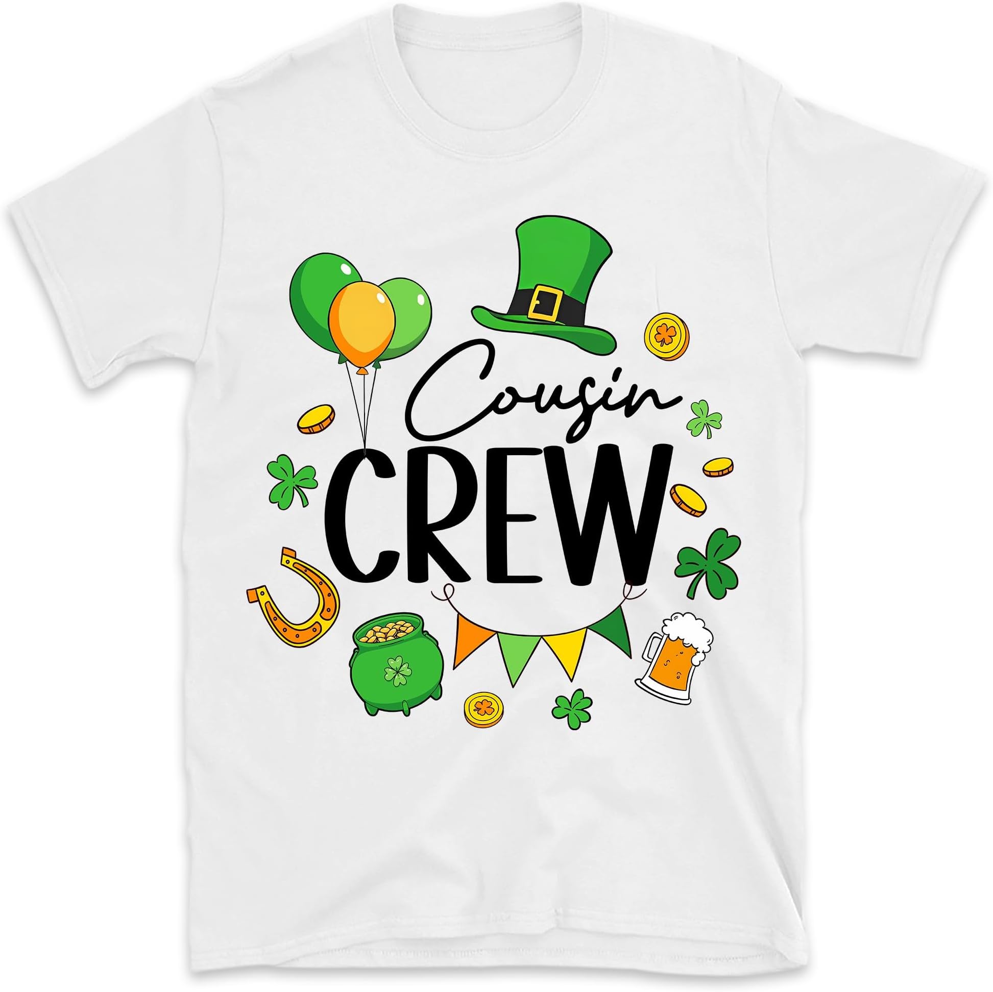 Cousin Crew St Patrick's Day T-Shirt, St Patrick Day Cousin Crew Shirt, Shamrock Shirt, St Patricks Day Gift, Small
