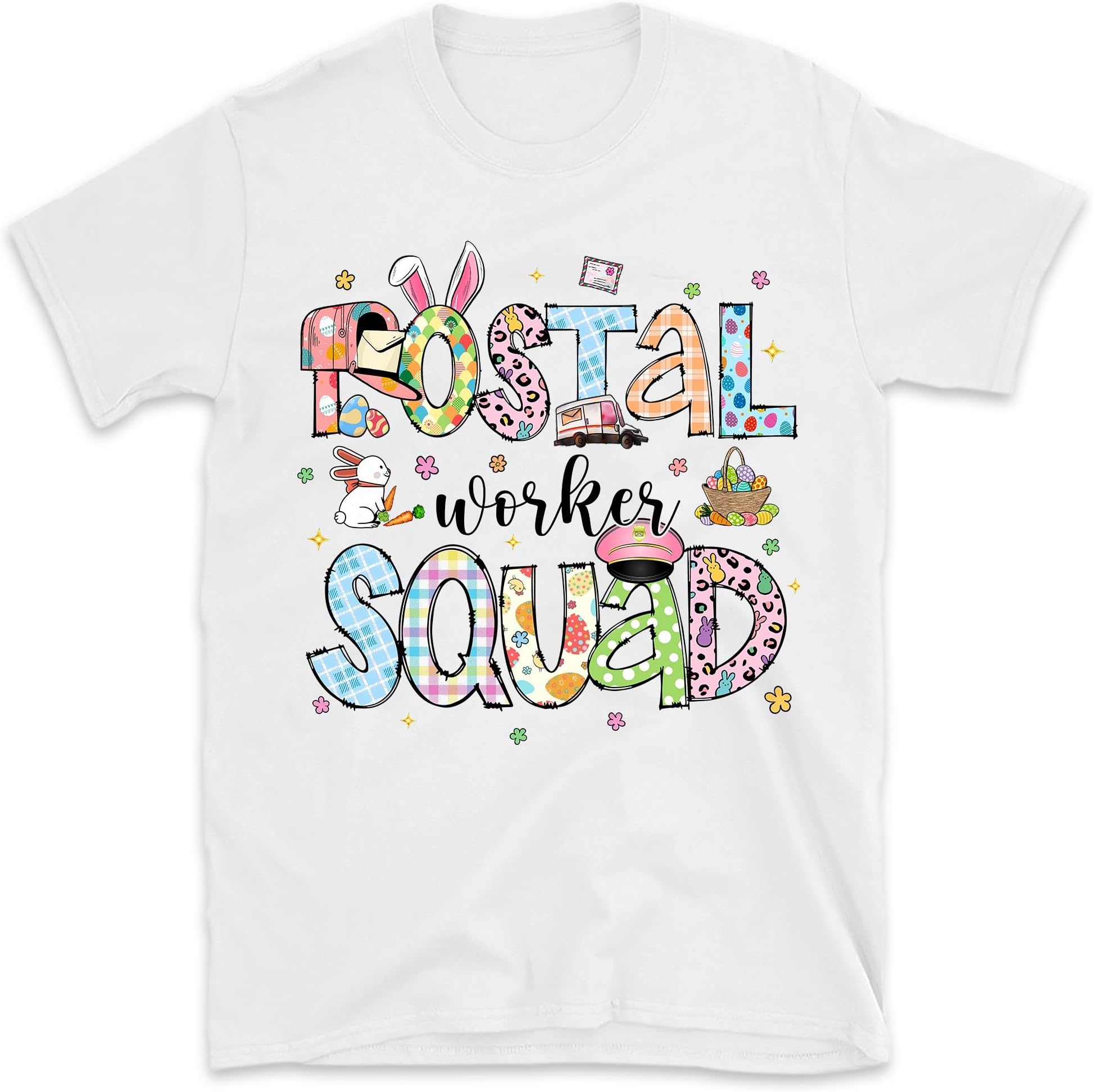 Happy Easter Postal Worker Squad Shirt, One Hoppy Postal Worker Shirt, Mail Carrier Shirt, Postman Mail Lady Shirt, Post Office Shirt