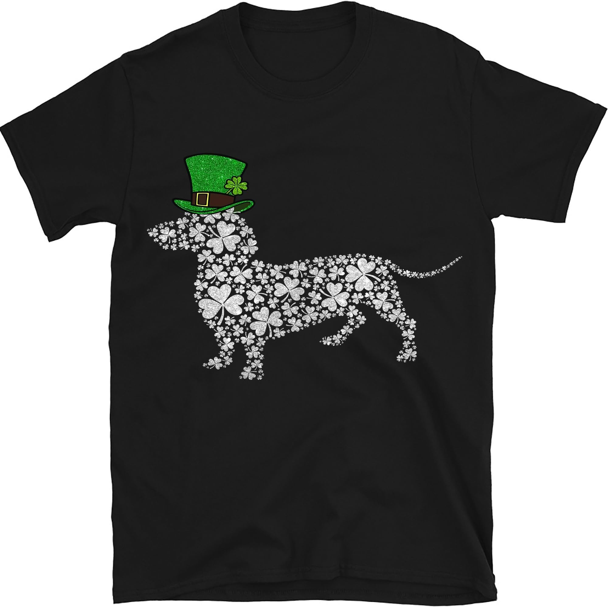 St Patricks Day Dachshund Shirt, Dachshund St Patrick's Day Shirt, Shamrock Dachshund Dog Shirt Gift for Dog Lover