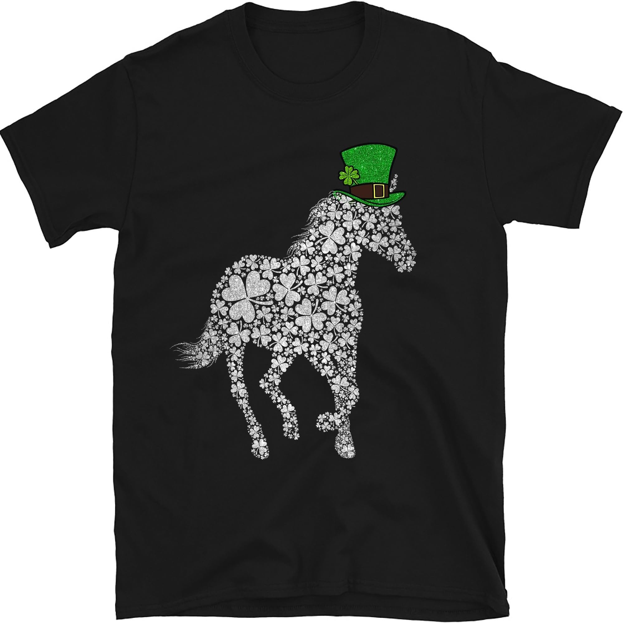 Irish Horse Shirt, St Patrick's Day Horse Shirt, Horse St Patty's Day Shirt Gift for Horse Lover