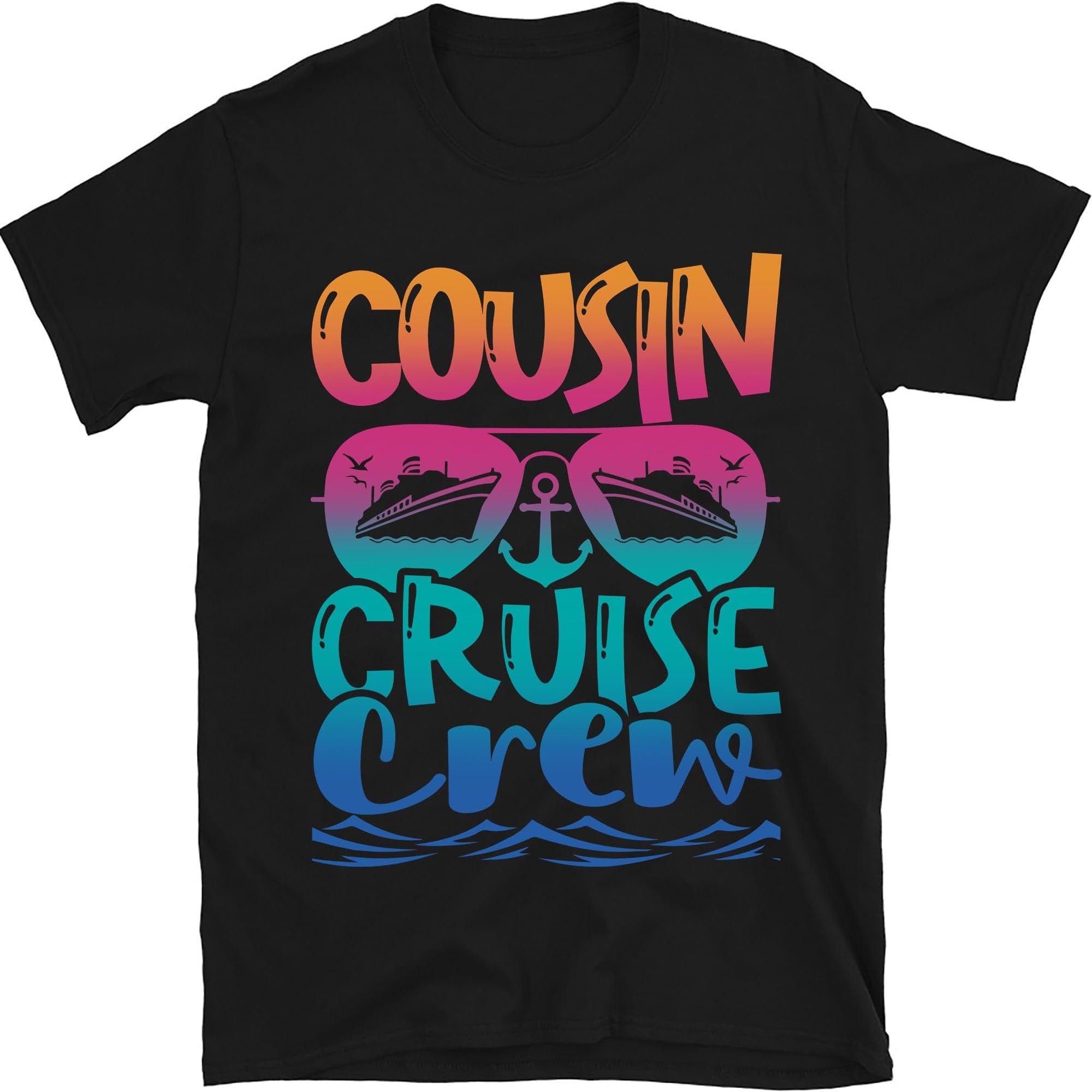 Cousin Cruise Crew Shirt, Cousin Cruise T-Shirt, Cousin Vacation Tee, Cruise Trip Shirt, Family Cruise Shirts 2024, Cruising Cousins Shirt, Family Matching Cousin Shirts, Small
