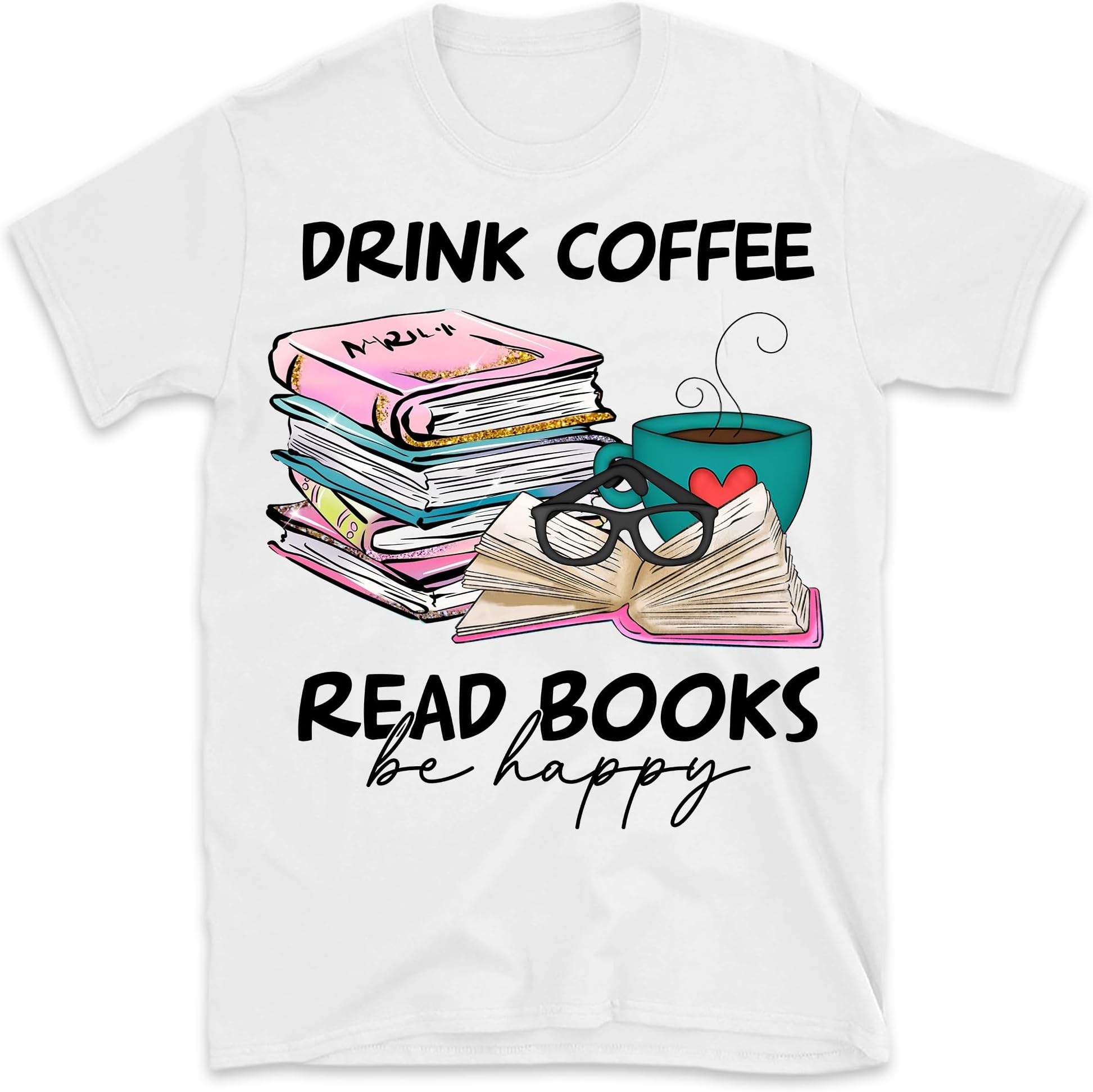 Coffee and Books Shirt, Librarian Shirt, Books and Coffee Shirt, Teacher Gifts, Bookworm Shirt, Reading Shirt, Bookish Shirt