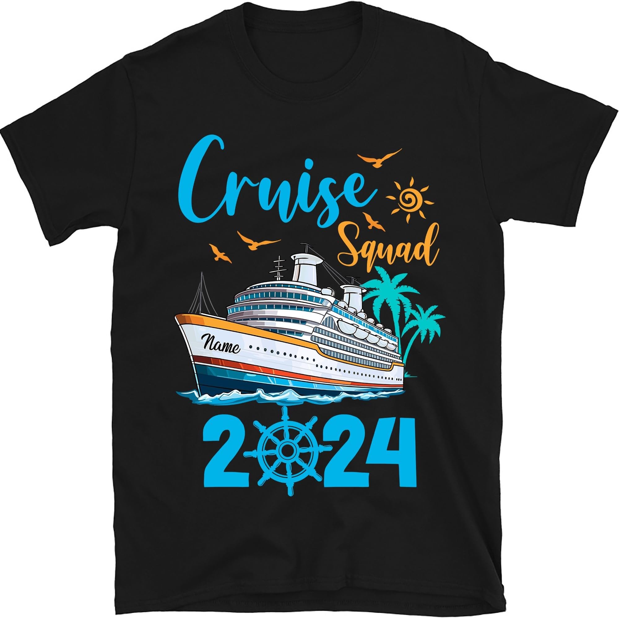 Custom Cruise Squad 2024 Shirt, Cruise Squad Shirt, Custom Cruise Squad Group Shirts, Custom Family Cruise Shirts
