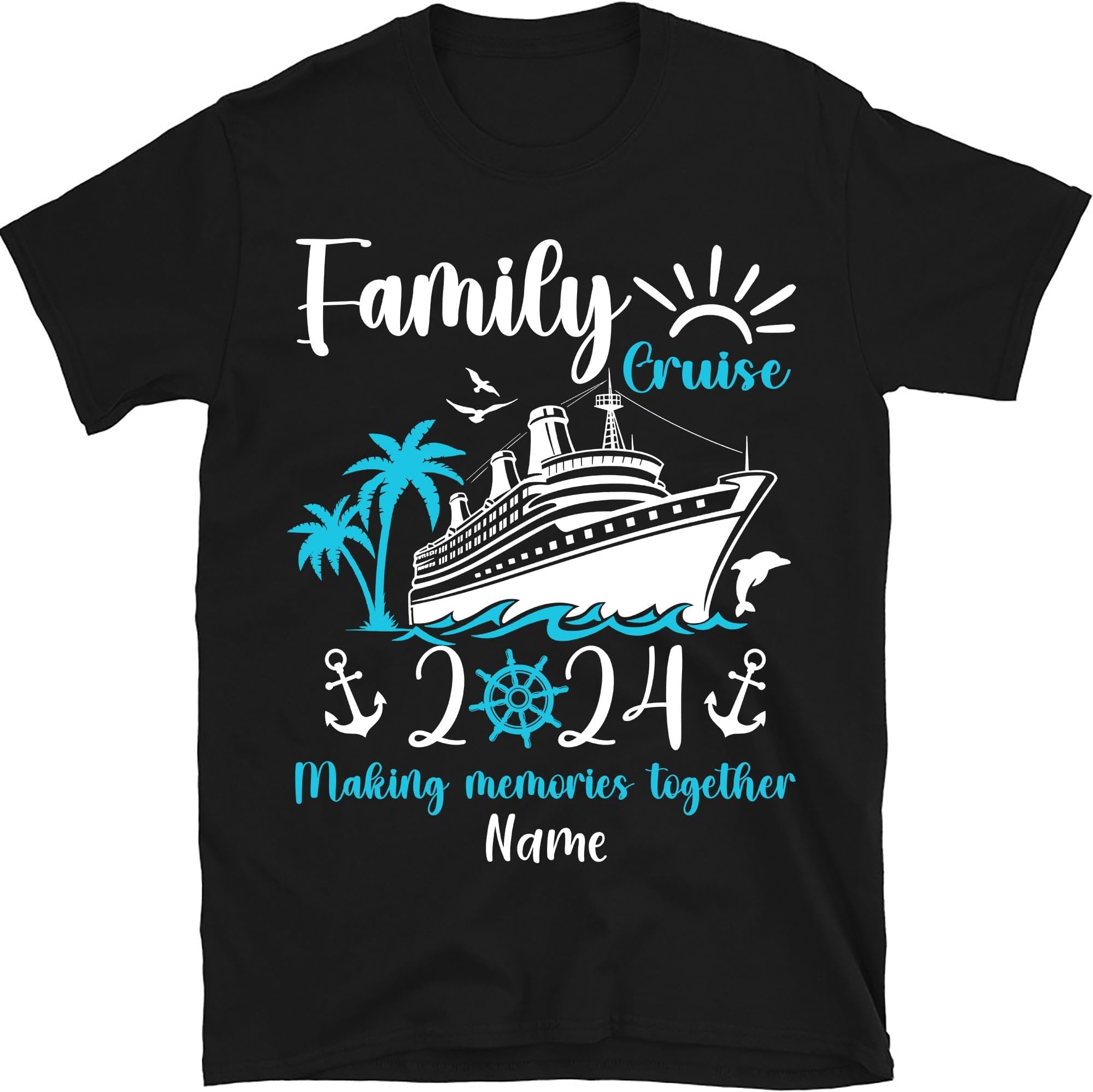 Family Cruise 2024 Shirt, Custom Cruise Squad Group Shirt, Family Matching Cruise Tee, Making Memories Together Custom Shirt, Small