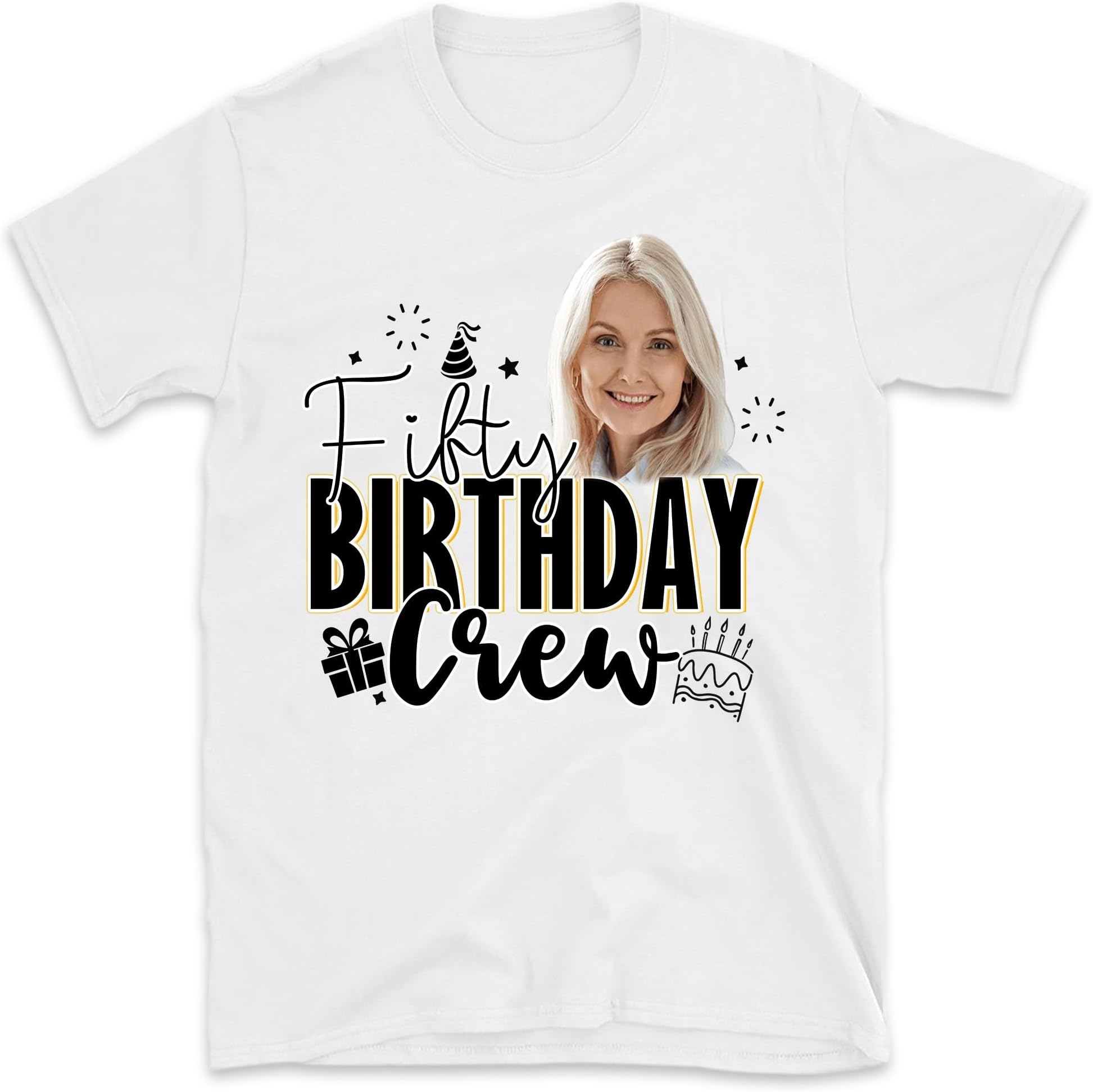 Hello Fifty ETS 1974 Shirt, Fifty Birthday Shirts, 50th Birthday Party Shirts, Birthday Crew Shirt, Turning 50 Birthday Gift, Birthday Group Shirts, Small