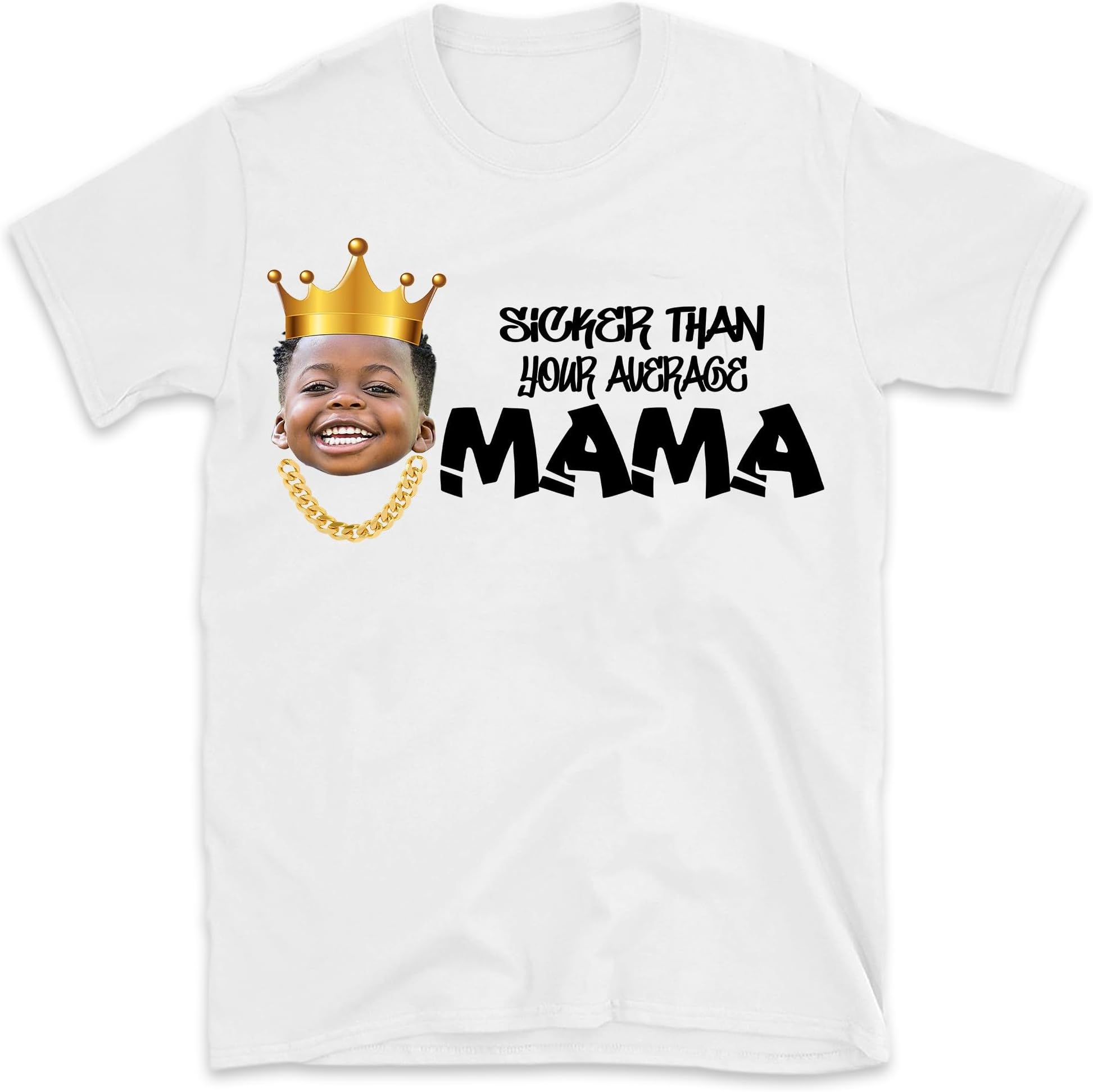 Personalized Notorious ONE Shirt, Sicker Than Your Average Mama Big Poppa, First Birthday Shirts, Hip Hop Birthday Party Shirt, Small