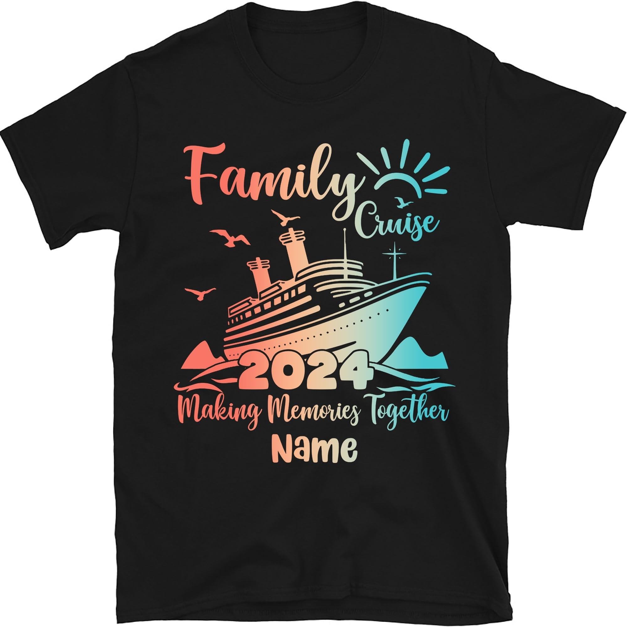 Family Cruise 2024 Shirt, Making Memories Together Custom Shirt, Custom Cruise Squad Group Shirt for 2024, Family Matching Cruise Tee