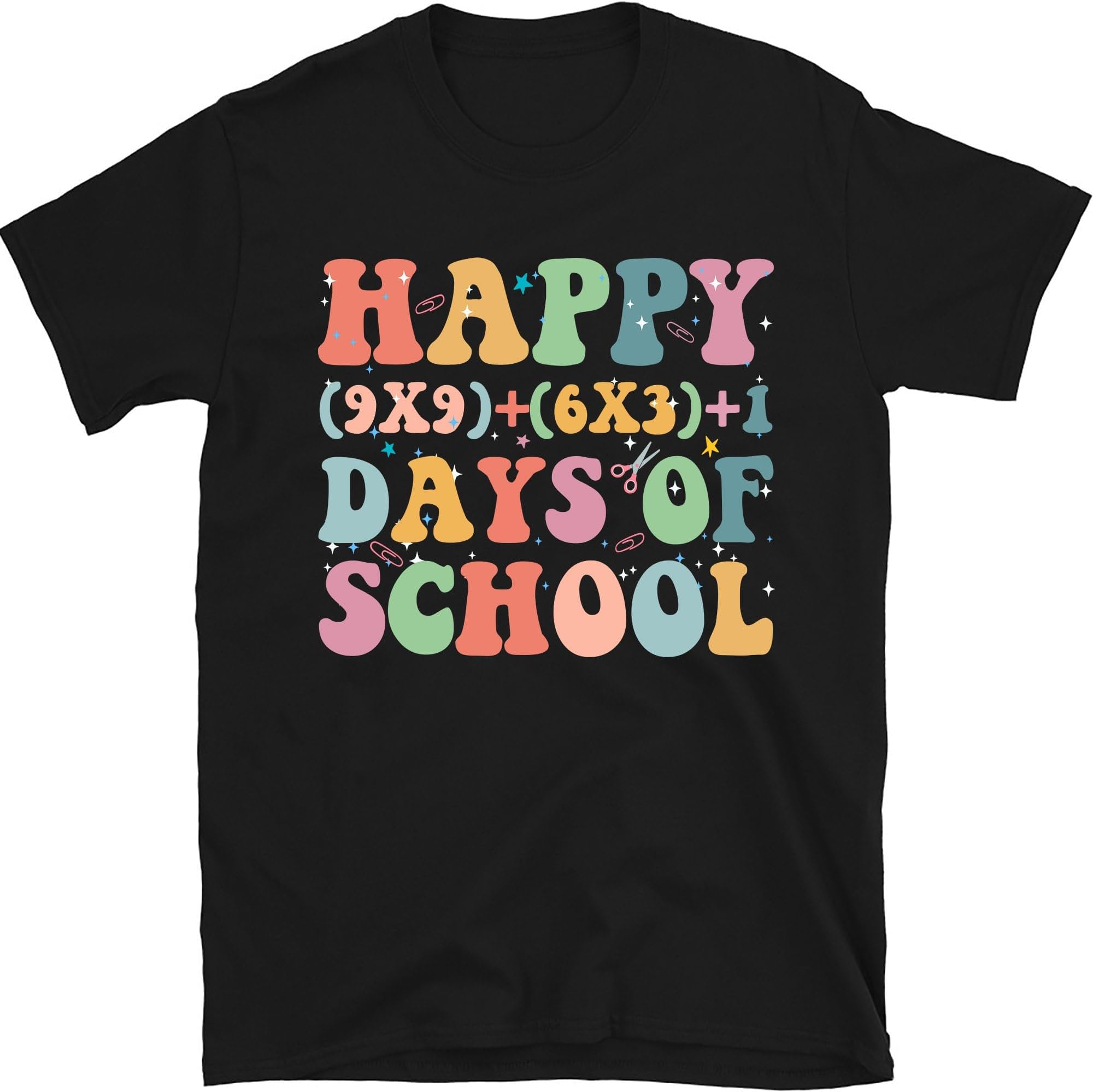 Happy 100th Day of School Shirt, Funny 100 Days of School Shirt, Shirt for Students Teachers, Celebrate 100th Day Shirt, Small
