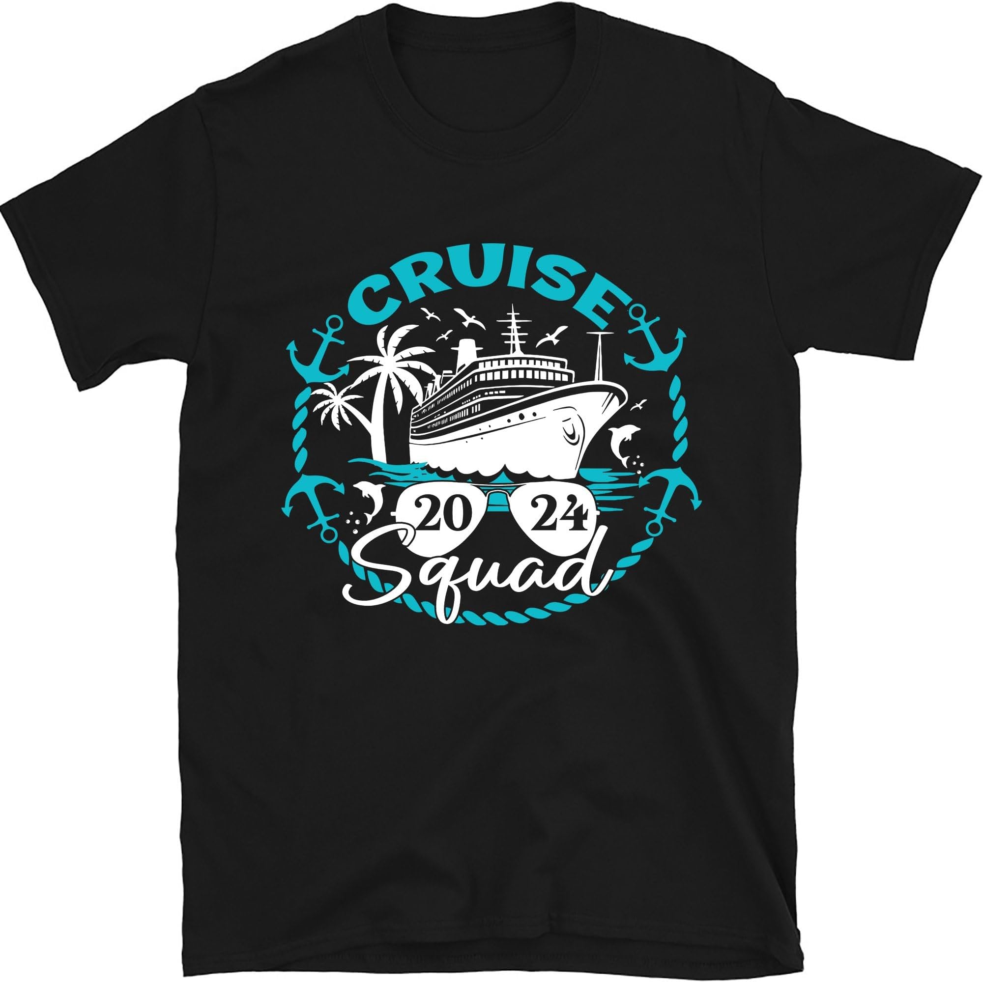Cruise Squad 2024 Shirt, Cruise Crew Vacation Shirt, Cruise Travel Shirt, Family Matching Vacation Shirts, Summer Trip Gifts