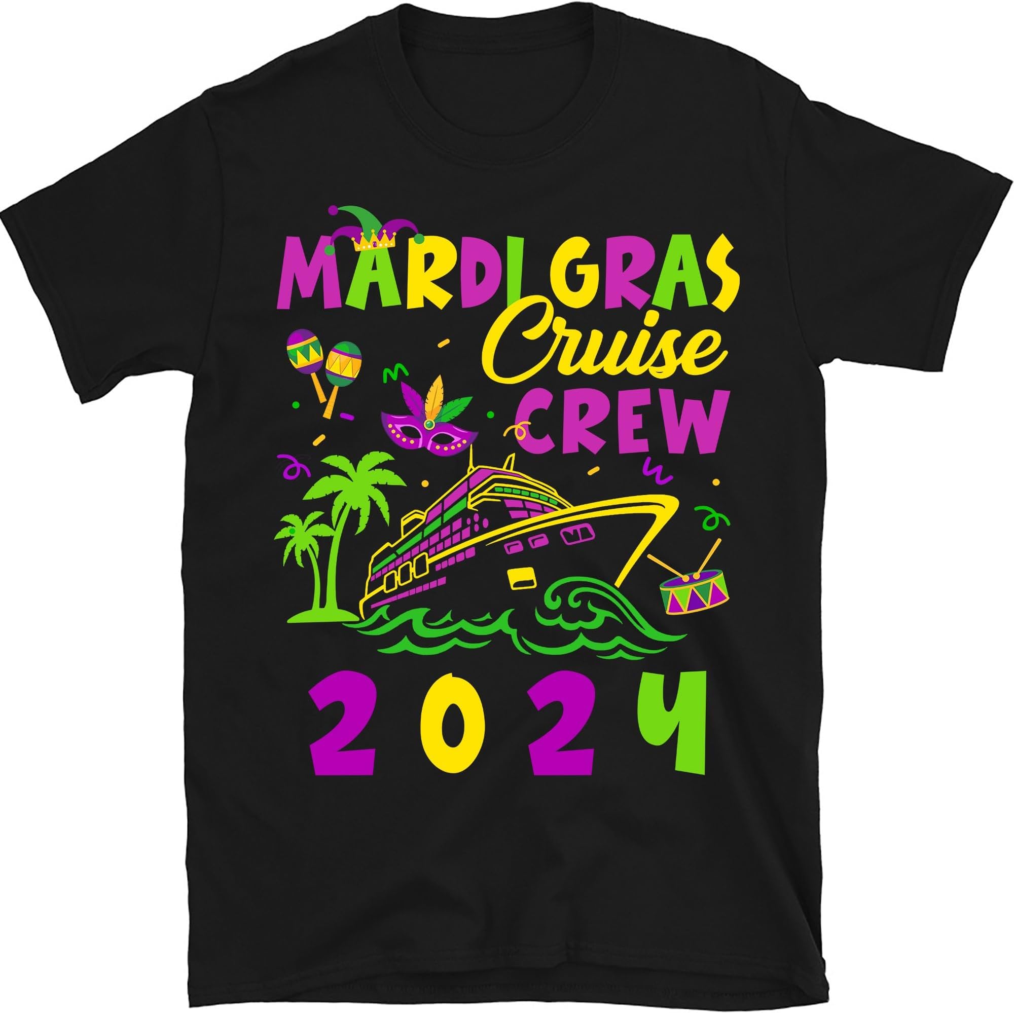 Mardi Gras Cruise Crew Shirt, Mardi Gras Cruise Family Squad Shirts, Matching Family Carnival Shirt, Mardi Cruise Party Shirt