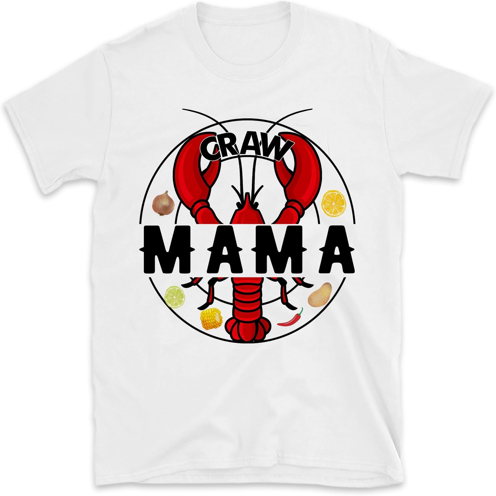 Personalized Crawfish Family Shirts, Custom Craw Daddy Mama Baby Shirt, Family Matching Shirts, Crawfish Season Shirt Gift, Crawfish Boil Shirt