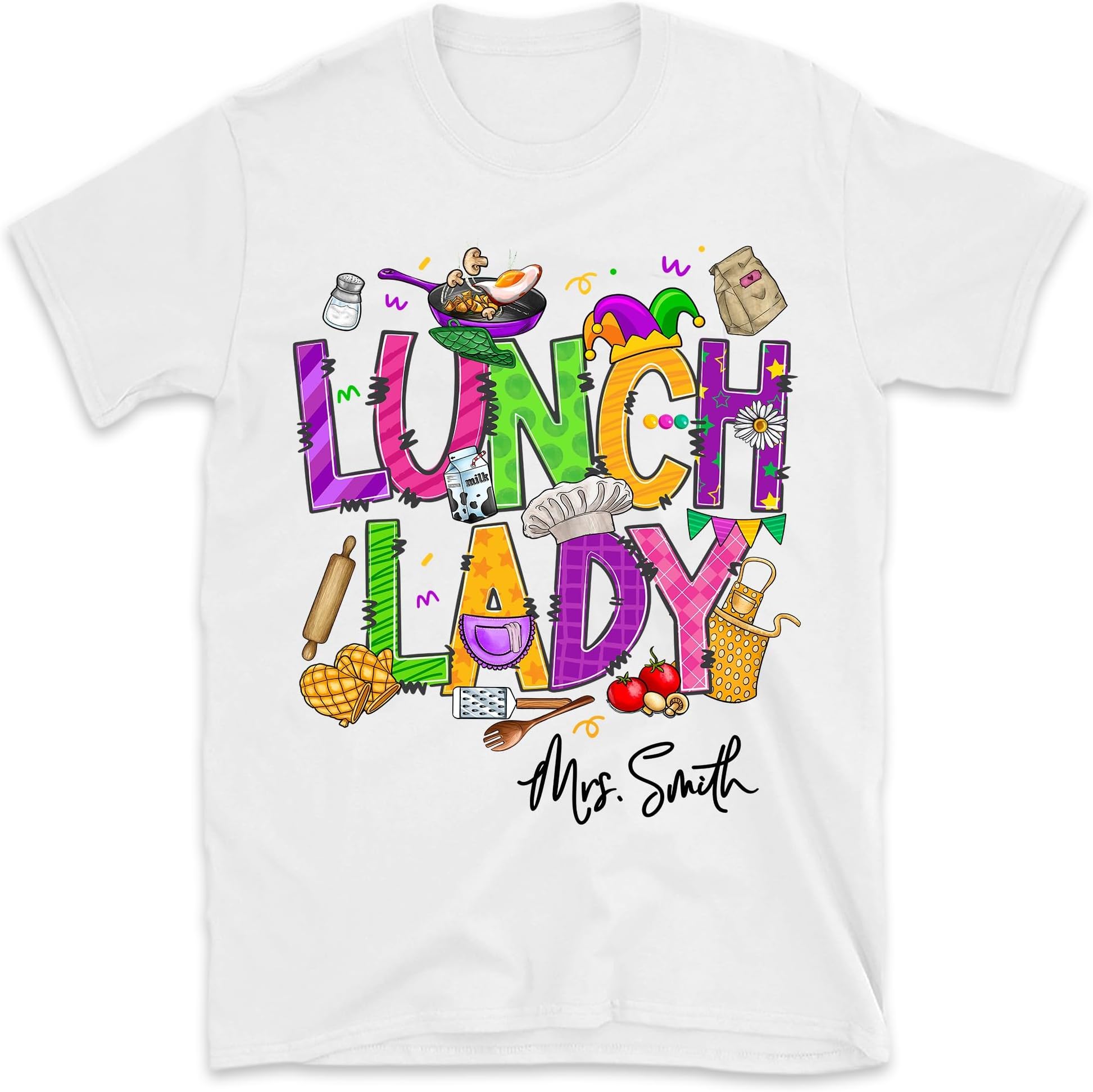Lunch Lady Mardi Gras Shirt, Lunch Lady Shirt, Happy Mardi Gras Shirt, Lunch Mardi Gras Shirt, Mardi Gras Lunch Squad