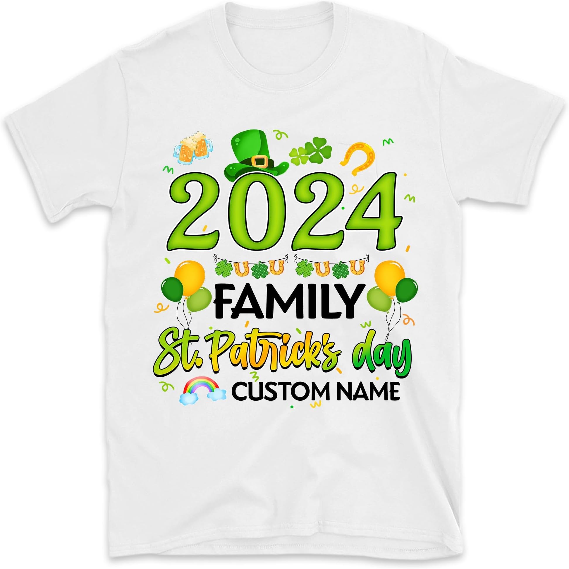 2024 Family St Patricks Day Shirts, Shamrock Family St Paddys Day Vacation, Matching Family St Patricks Day Shirts