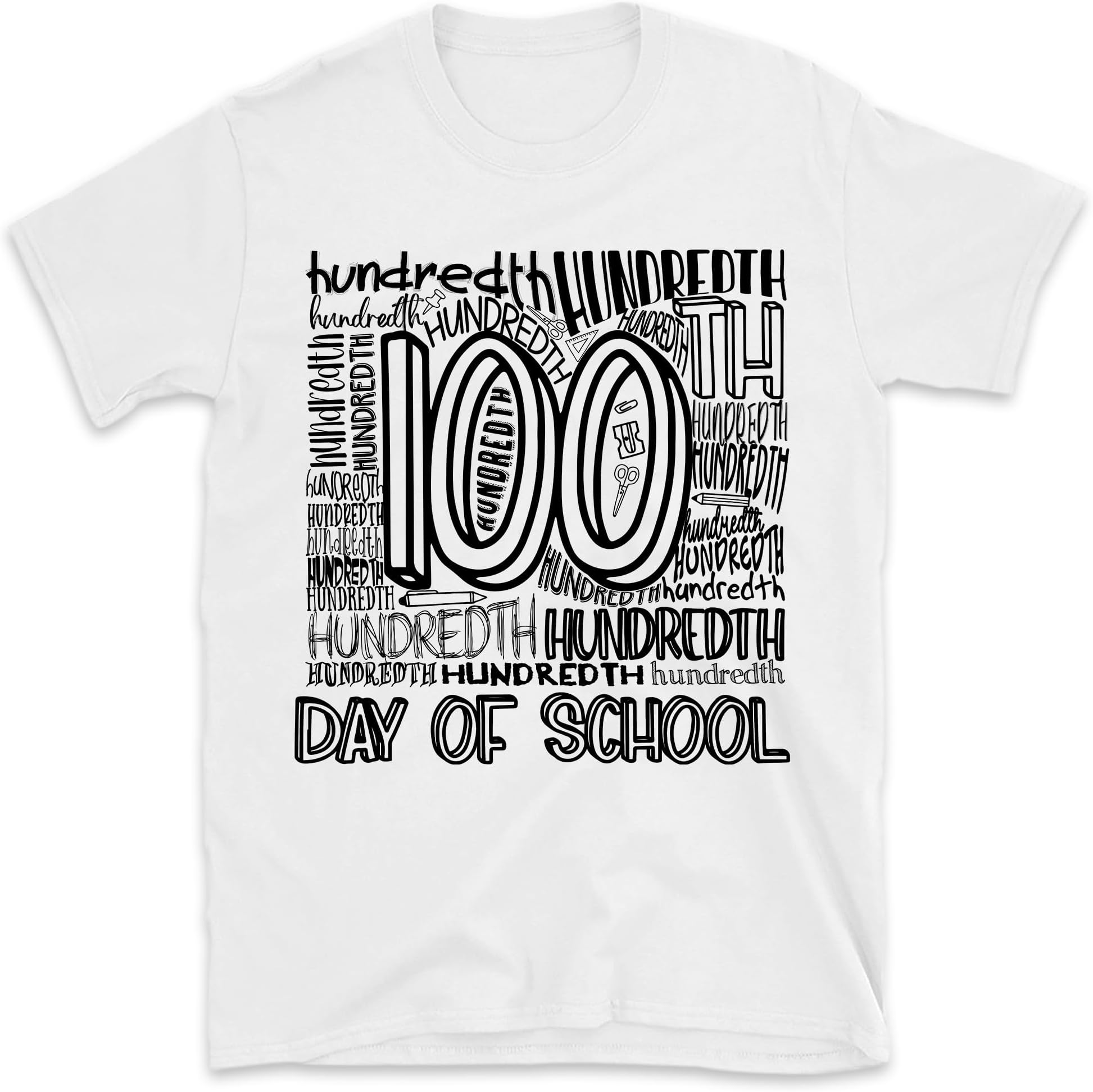 100th Day of School Shirt, Celebrate 100th Day Shirt, Happy 100 Days of School, 100 Days of School Shirt, School Shirt for Student, Back to School, Small