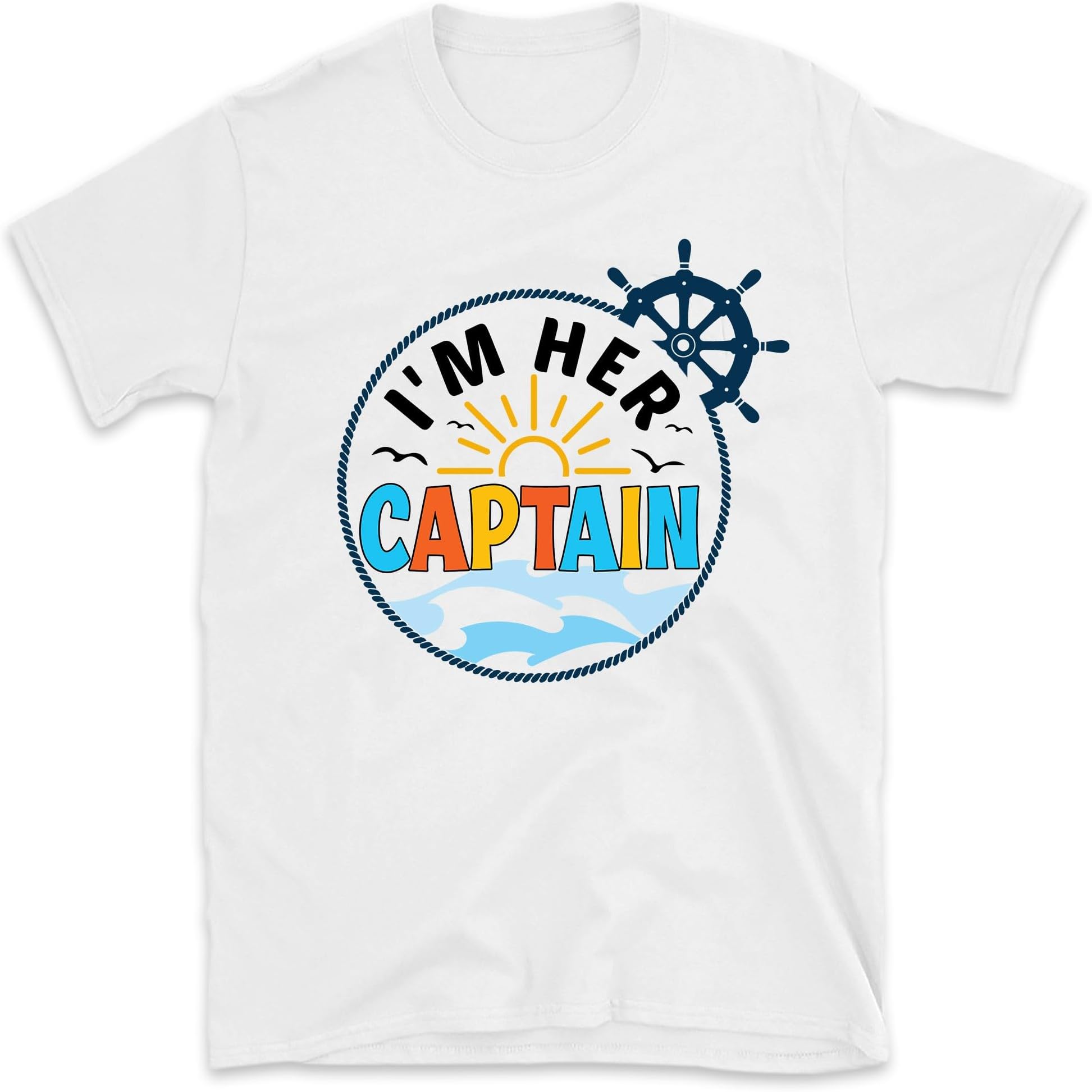 I'm Her Captain, I'm His Anchor Shirt, Matching Couples Honeymoon Cruise Shirts, Cruise Couple Sweatshirt, Valentine's Day Gift