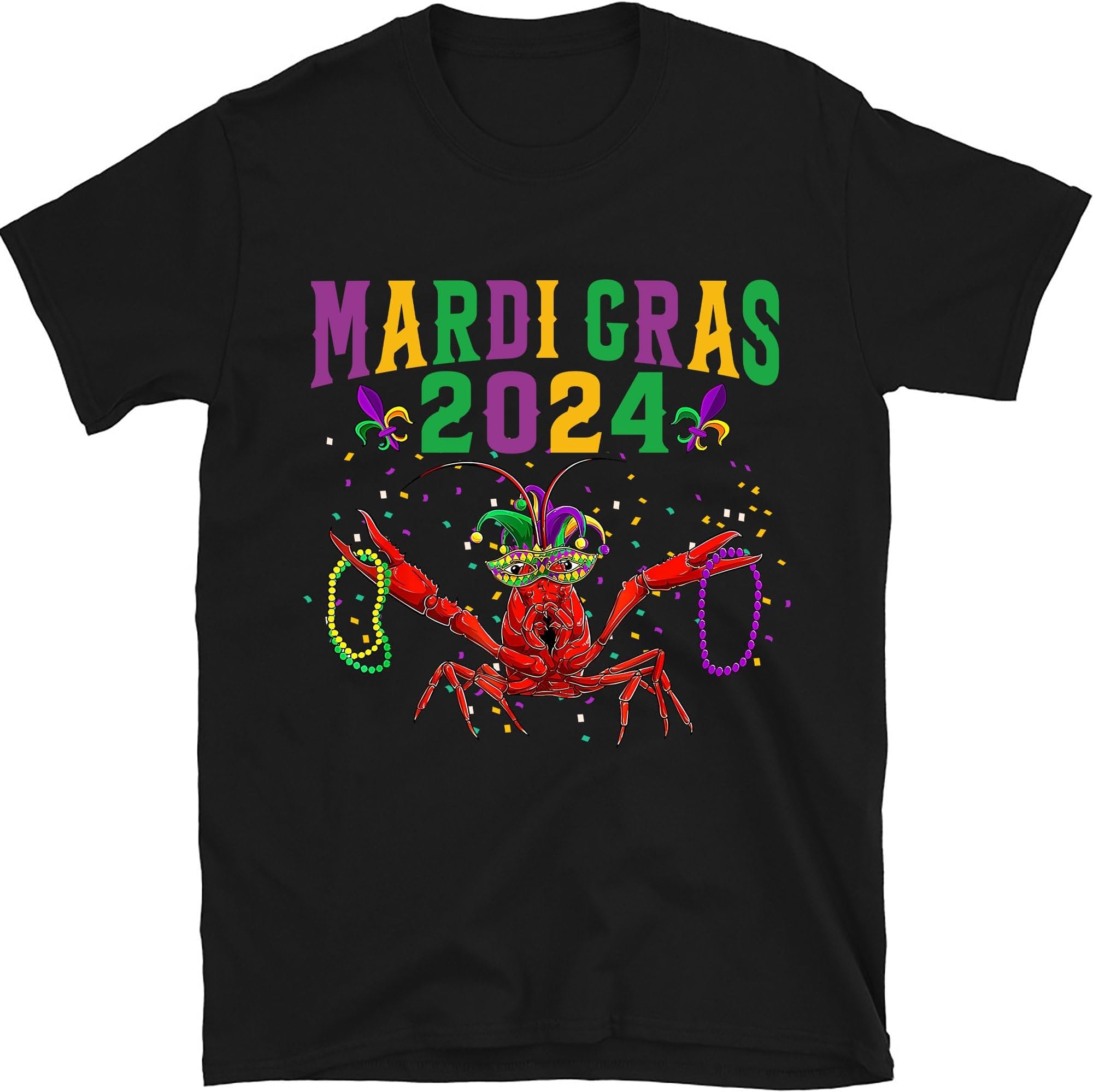 Mardi Gras Crawfish Sweatshirt, Mardi Gras Shirt, New Orleans Parade Shirt, Mardi Gras Gifts, Carnival Party Shirt, Mardi Gras Party Sweat, Craw Fish Lover Gift
