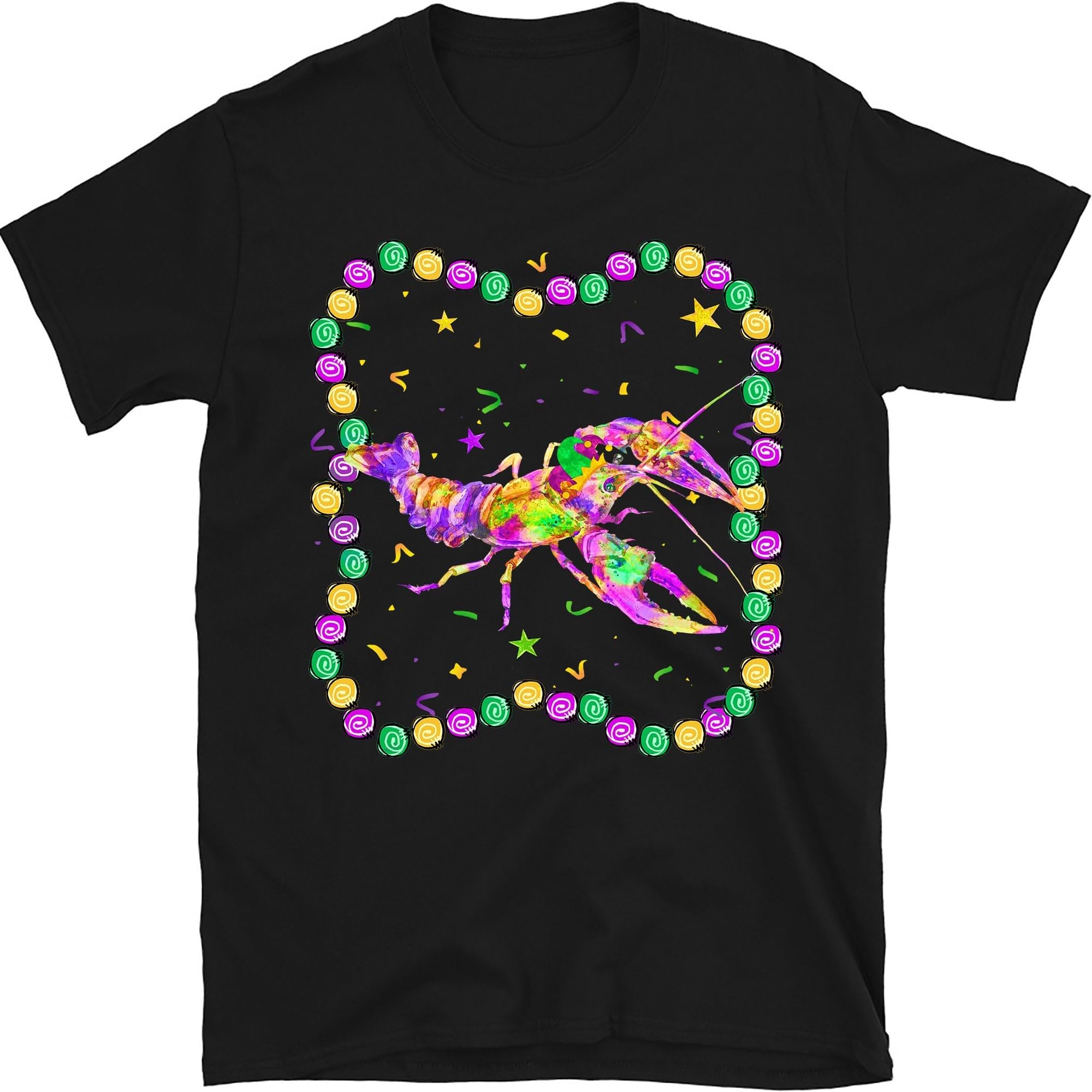 Mardi Gras Crawfish Shirt, Happy Mardi Gras 2024 Shirt, Matching Party T-Shirt, Mardi Gras Gifts Gras Attire Shirt, New Orleans Shirt