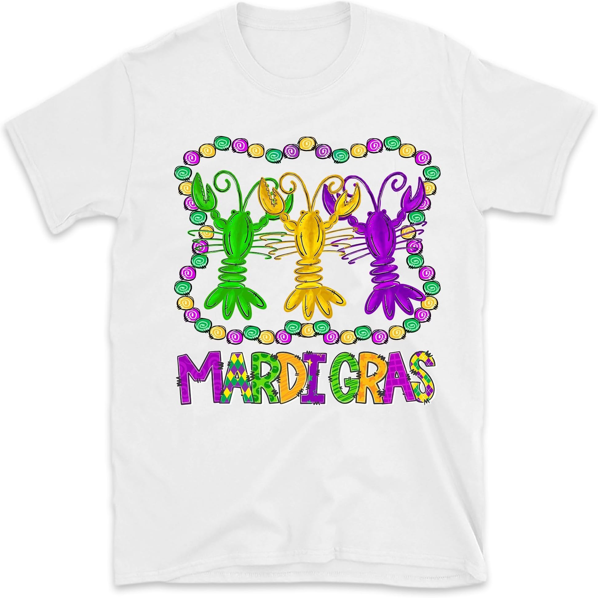 Mardi Gras Crawfish Shirt, Mardi Gras Carnival 2024 Shirt, Crawfish Shirt, New Orleans Tee, Louisiana Tee, Fat Tuesday Shirt