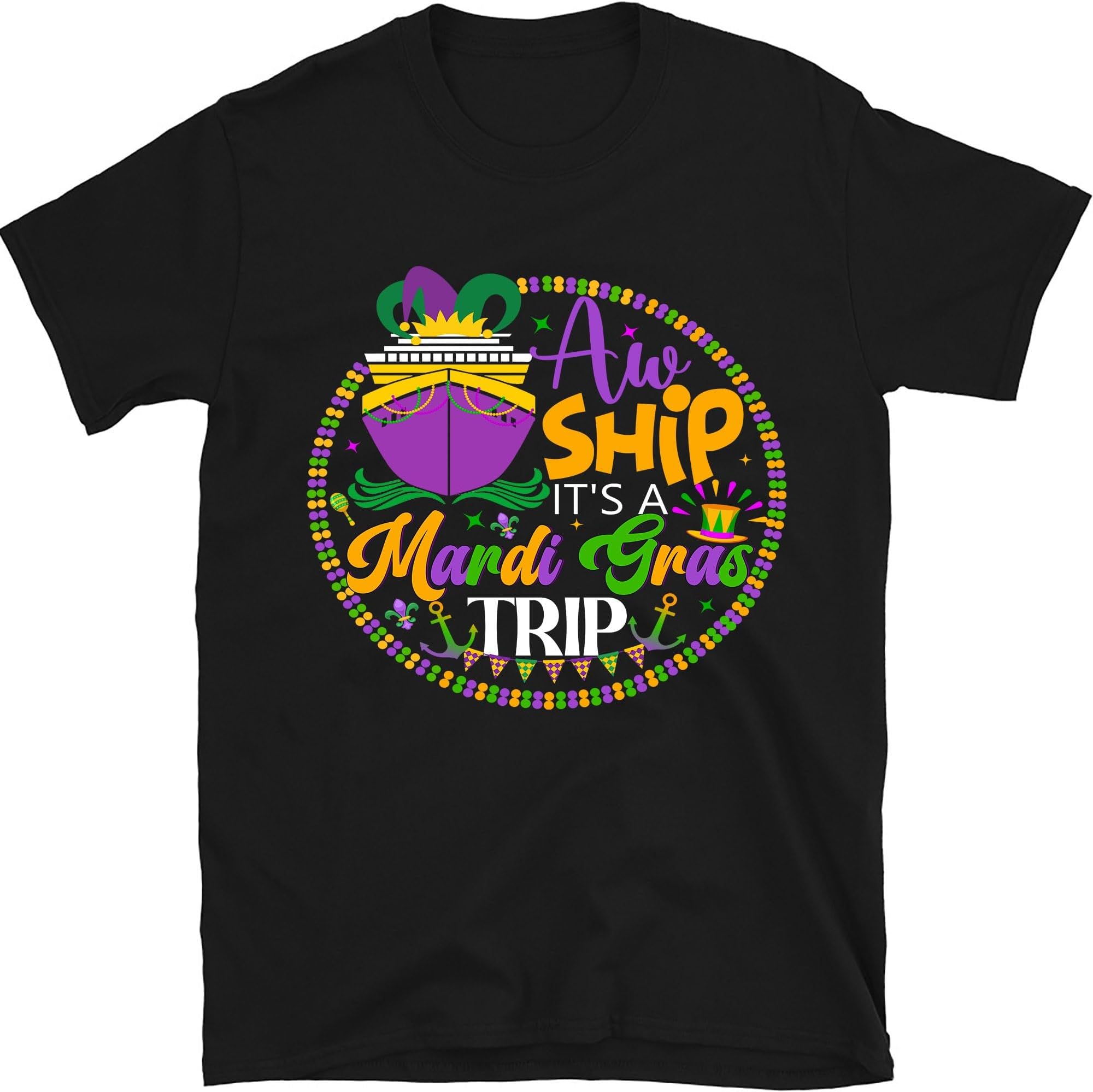 It's a Mardi Gras Cruise Shirt, Cruise Squad Shirt, Family Cruise Tshirt, Cruise Festival Parade Beads Mardi Gras, Mardi Gras Matching, Nola Cruise, New Orleans Shirt