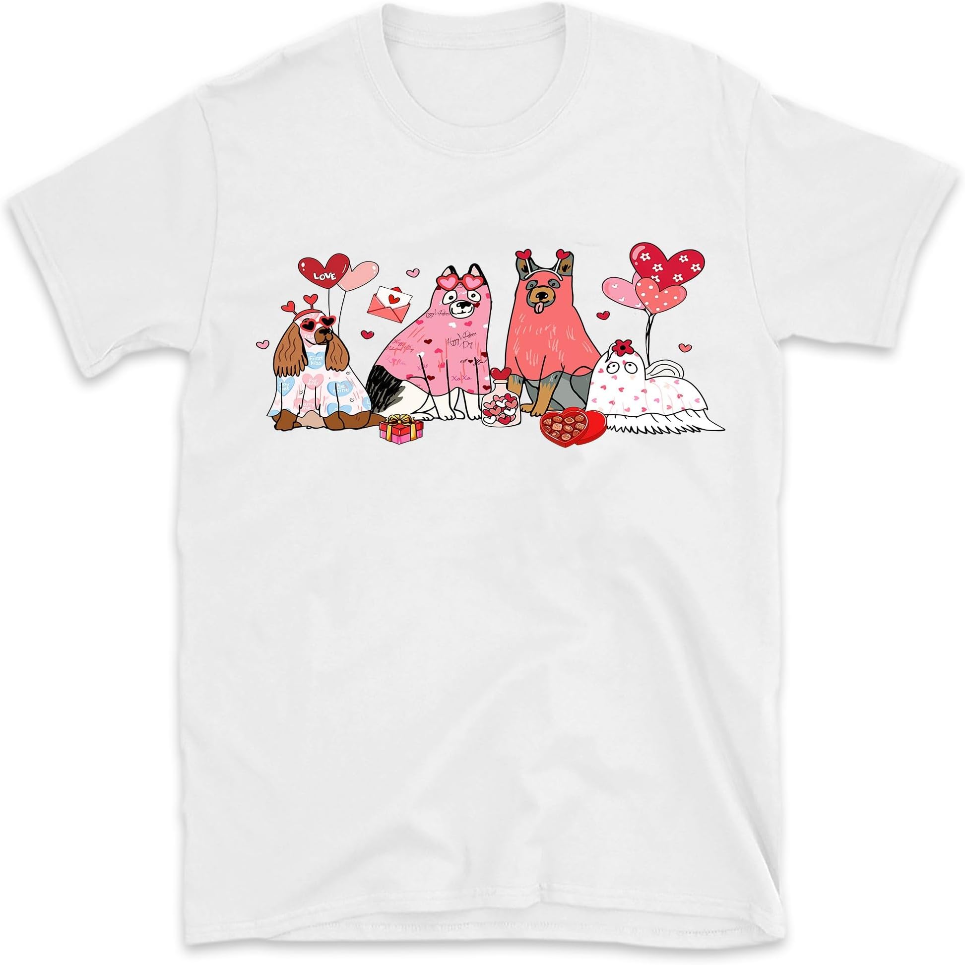 Funny Valentine Dog Sweatshirt, Valentine Lovely Dog Sweatshirt, Dogs Be My Valentine, Dog Mom Gift for Dog Lover