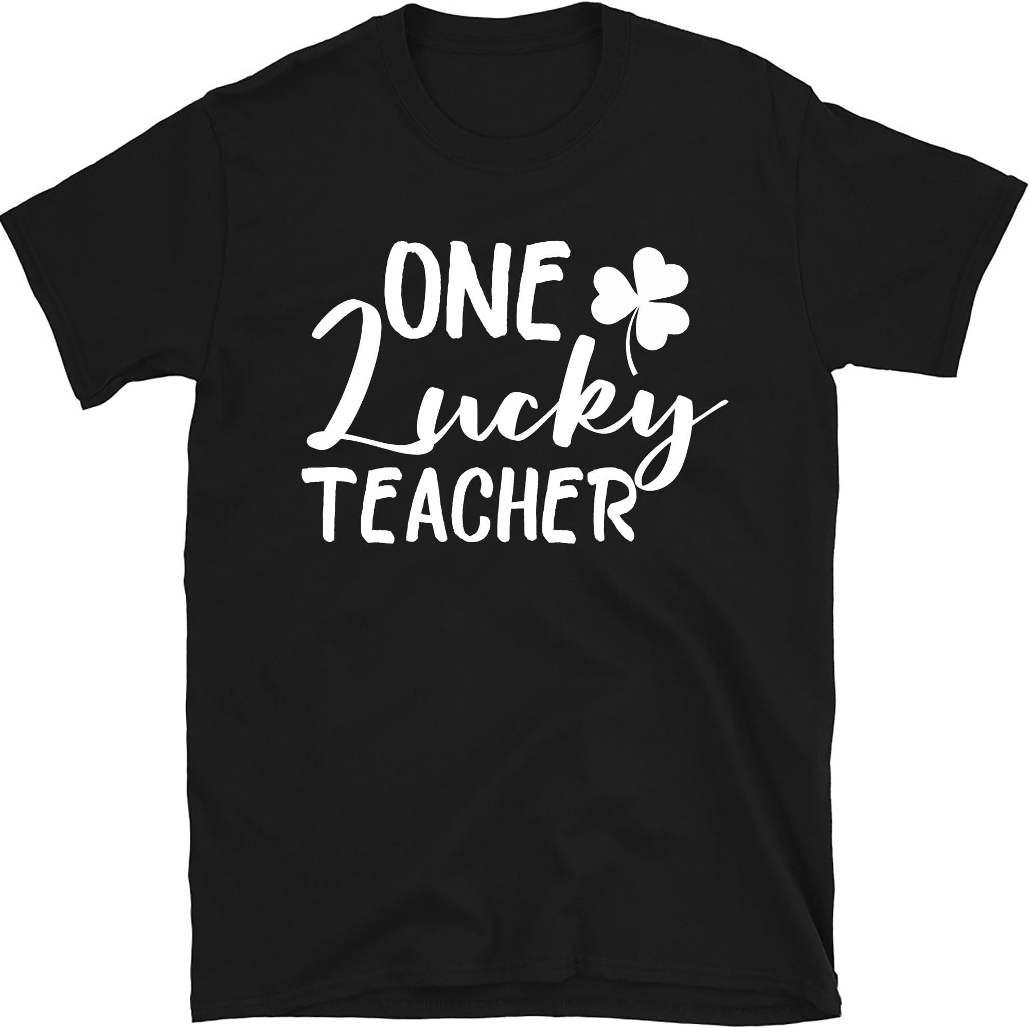 One Lucky Teacher St Patricks Day Shirt, St Patricks Day Teacher Shirt, Lucky Teacher Shirt, Teacher Life Tee, Gift for Teacher, Small