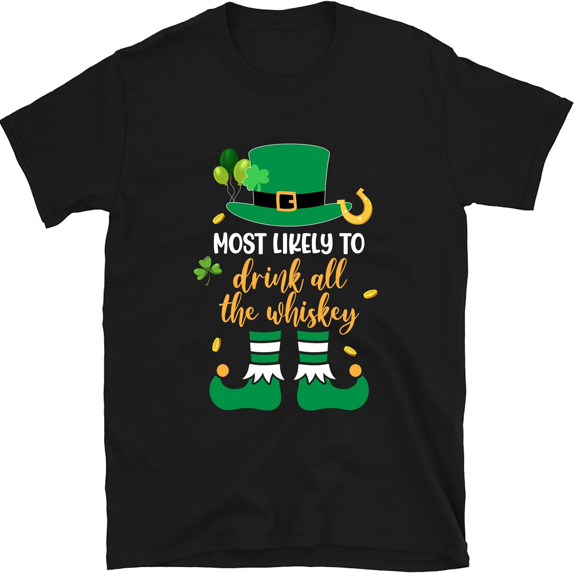 Most Likely to St Patricks Day Shirts, Matching St. Patrick's Day Shirts, Funny Patrick Day Party Tee, Custom Drinking Group Shirts