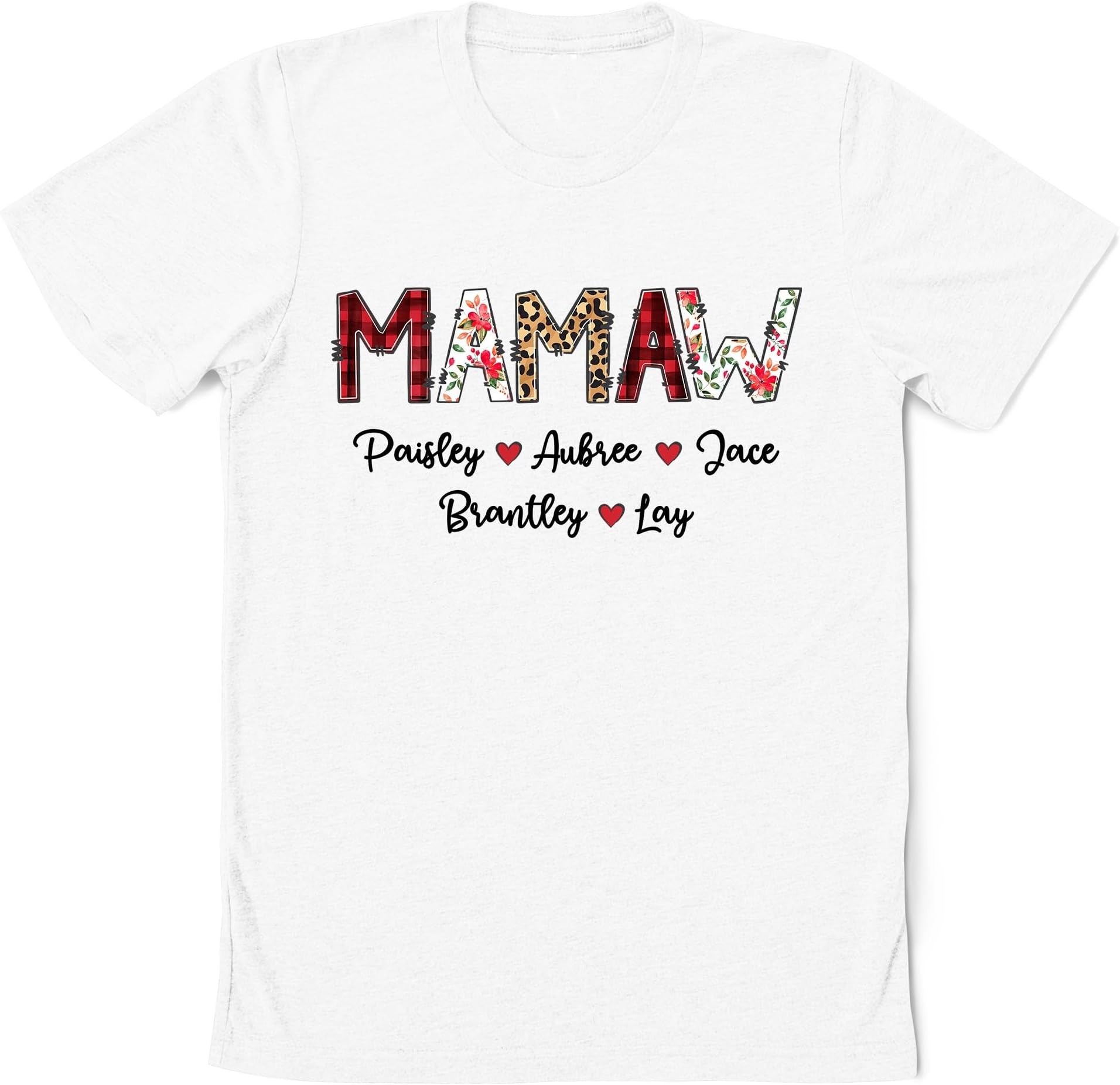Personalized Mamaw Shirt, Cute Mamaw Shirt with Grandkids, Mamaw Sweatshirt, Mamaw Gift, Cute Mamaw Shirt with Grandkids, Mamaw Gifts Sweater