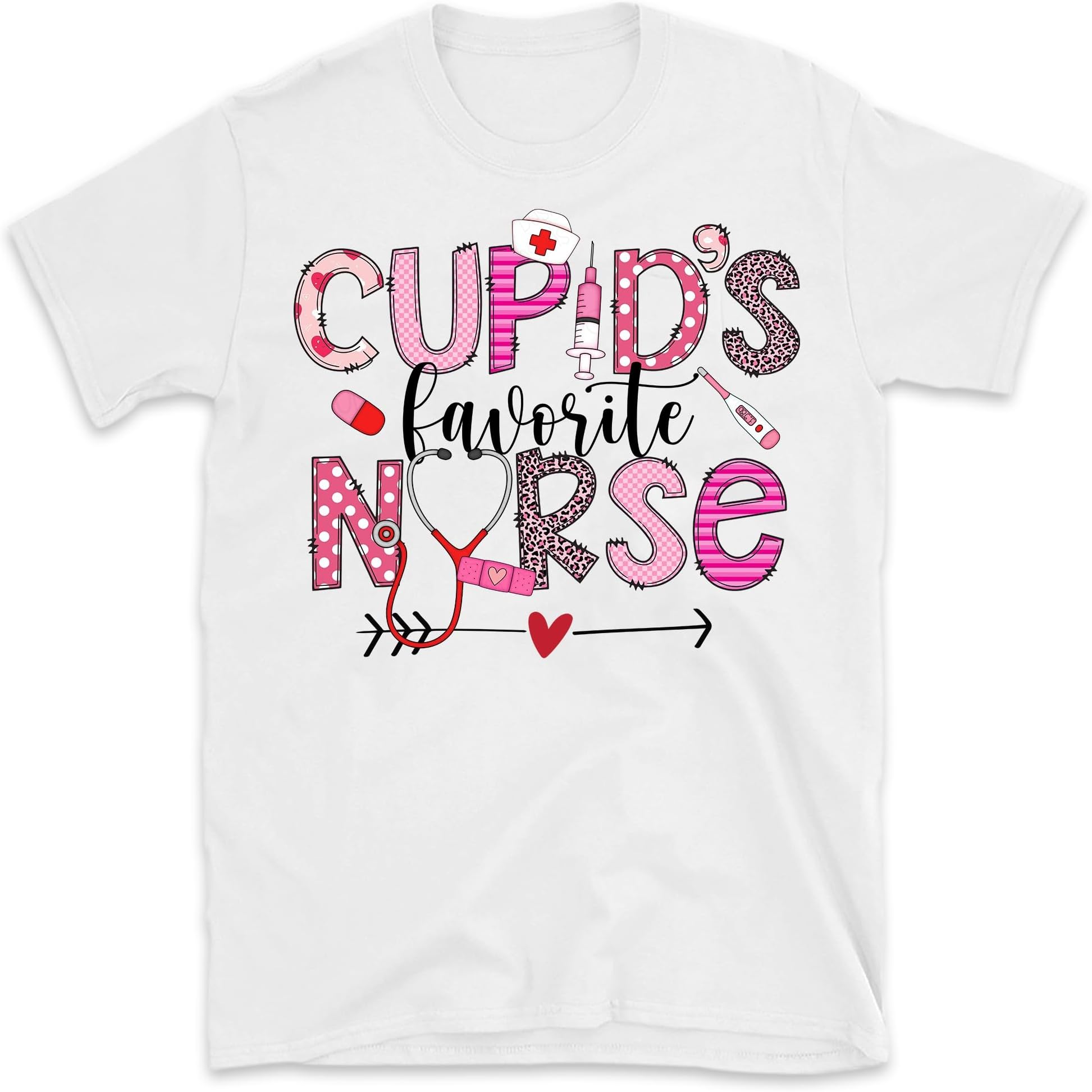 Cupid's Favorite Nurse Shirt, Valentine Nurse Shirt, Nurse Valentine Shirt, Nurse Shirt, Valentine's Day Nurse Shirt, Valentine Gift