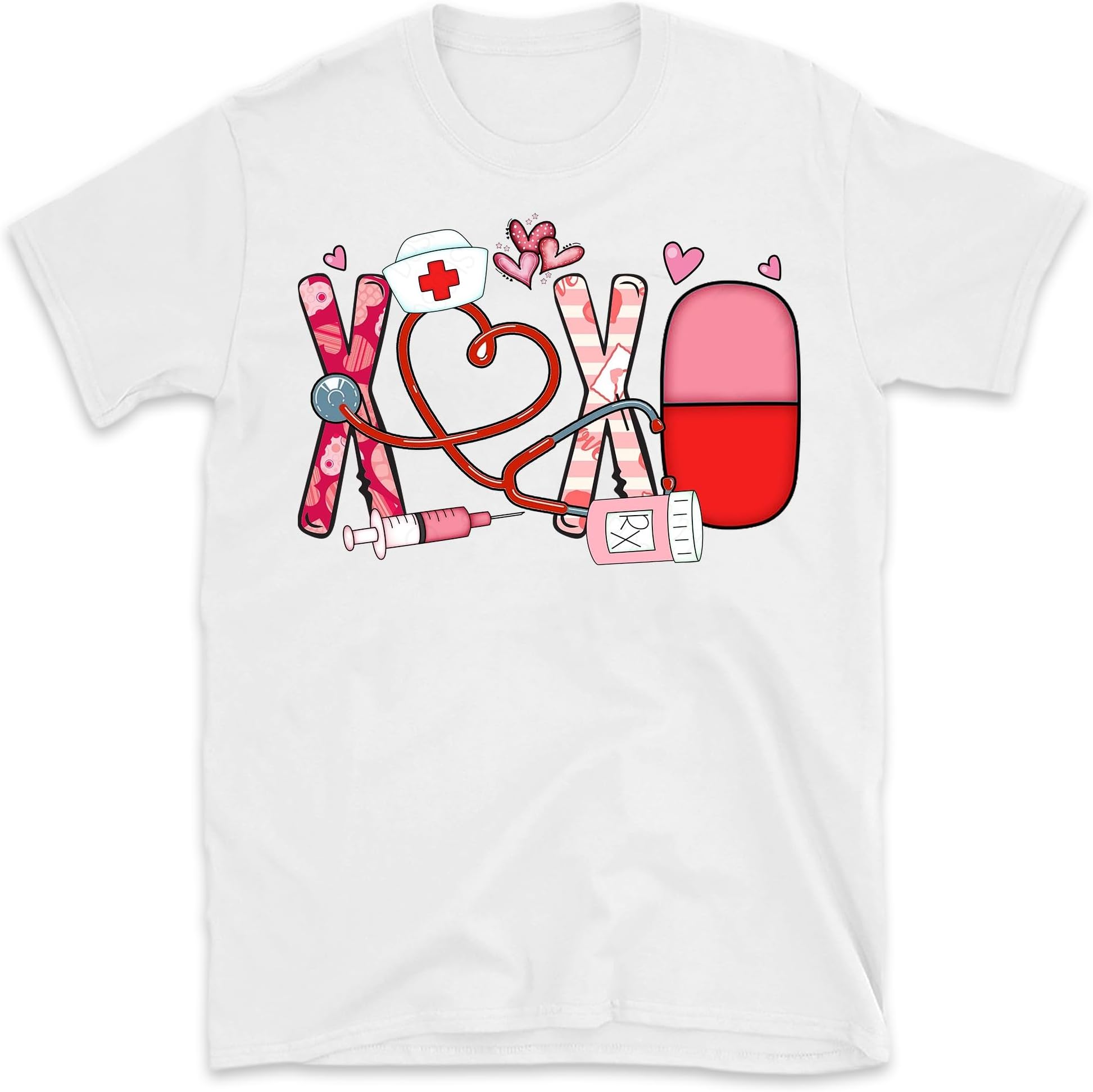 Nurse Sweatshirt, Valentines Day Shirt, Sweatshirt for Nurse, Valentines Day Gift for Nurse 1