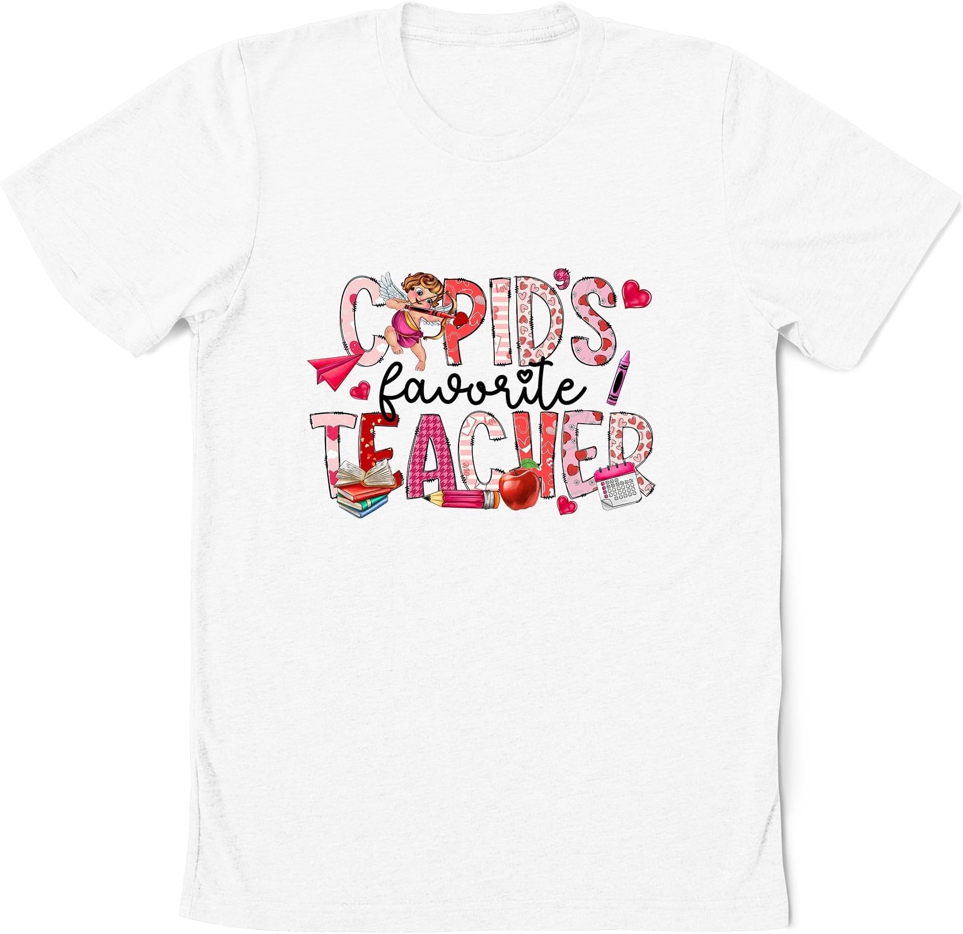 Cupid's Favorite Teacher Shirt, Teacher Valentine Shirt, Cupid's Favorite Teacher, Valentine Teacher Gift, Teacher Squad Valentine, Small