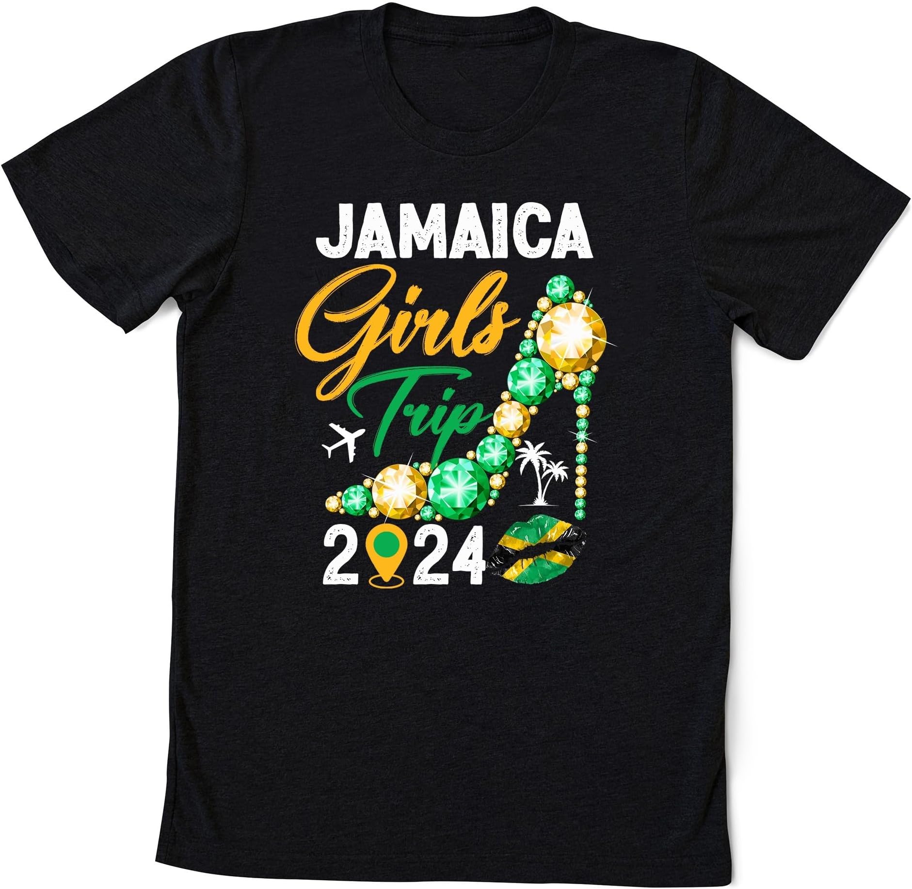 Jamaica Girls Trip 2024 Shirt, Summer Vacation Trip Shirt, Girls Weekend Tee, Vacation 2024 Girls Party Trip, Jamaica Trip T-Shirt