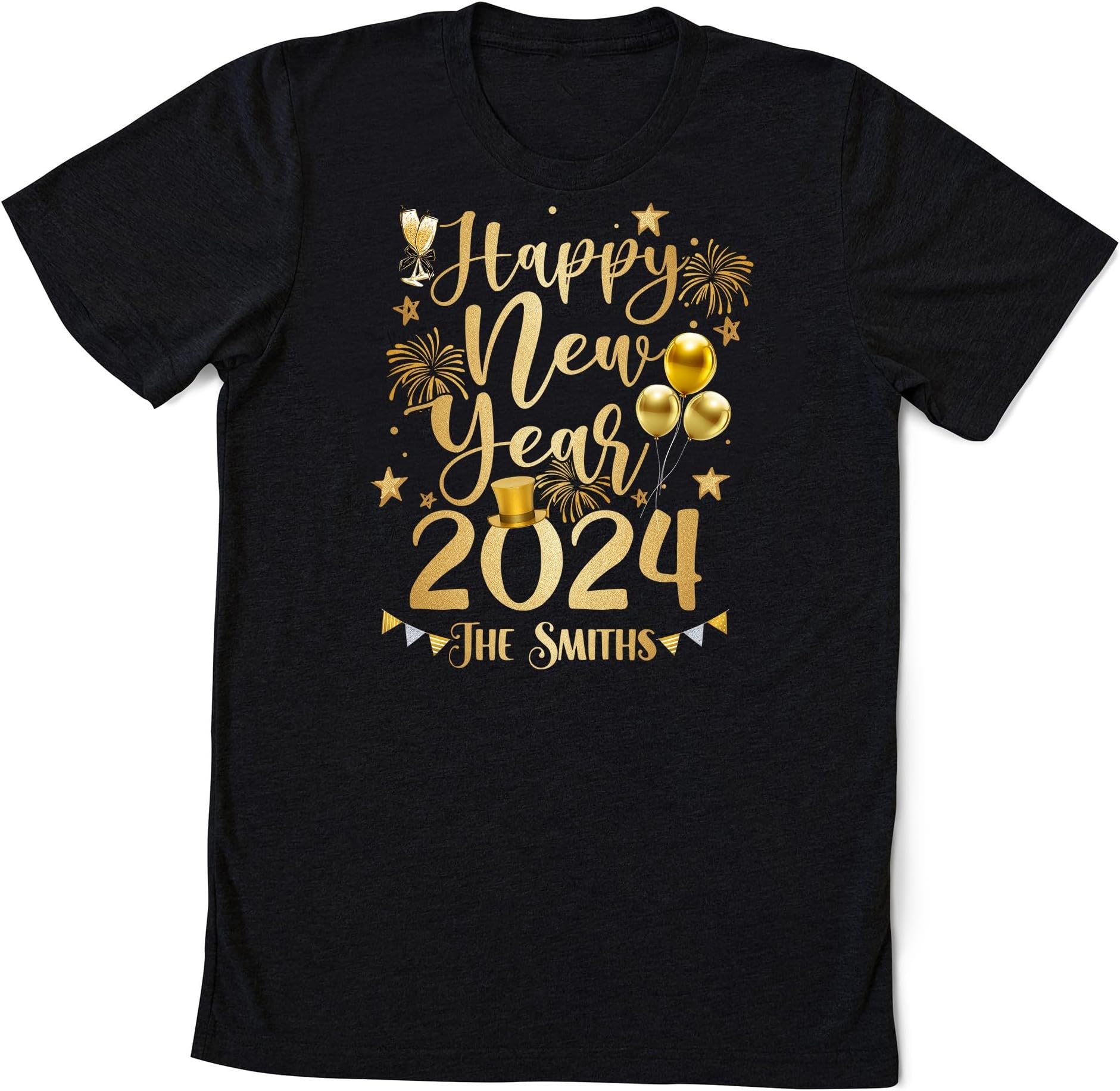 Happy New Year 2024 New Years Evet-Shirt, New Year 2024 Shirt, 2024 Family New Shirt