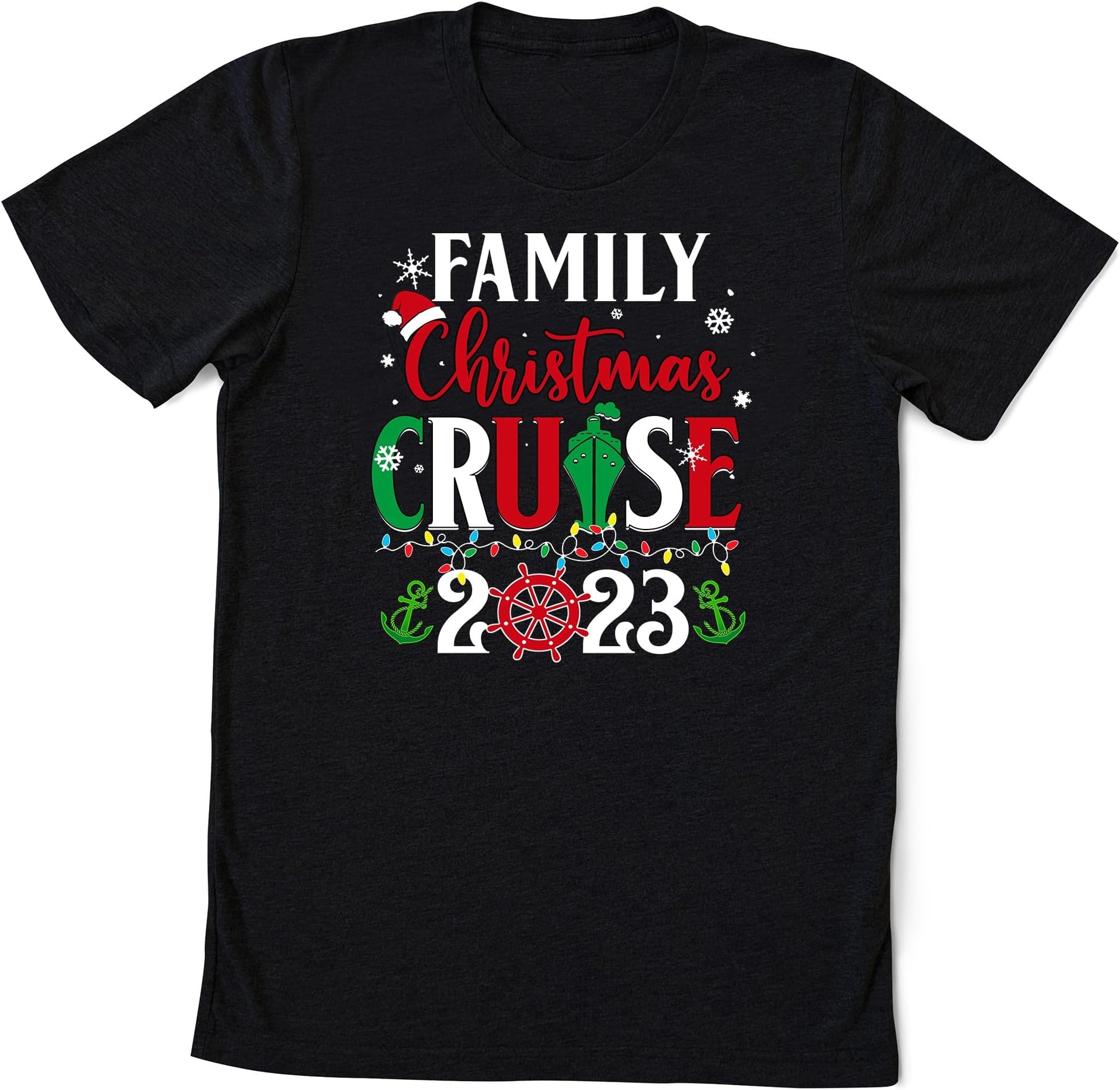 Family Christmas Cruise 2023 Shirt, Christmas Cruise Squad 2023 Shirt, Family Cruise Christmas Shirt Cruisin Crew Matching Shirts