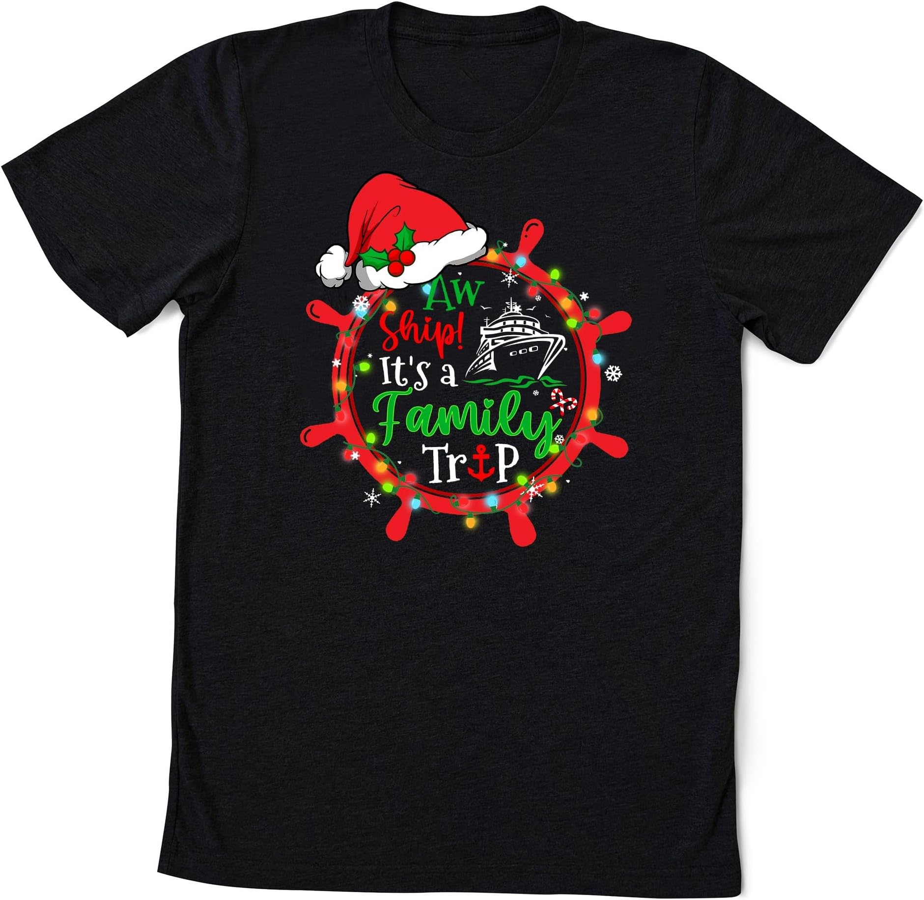 Family Christmas Cruise Trip Shirt, Merry Cruisemas Shirt, Christmas Cruise Crew Shirt, Christmas Family Vacation Shirt