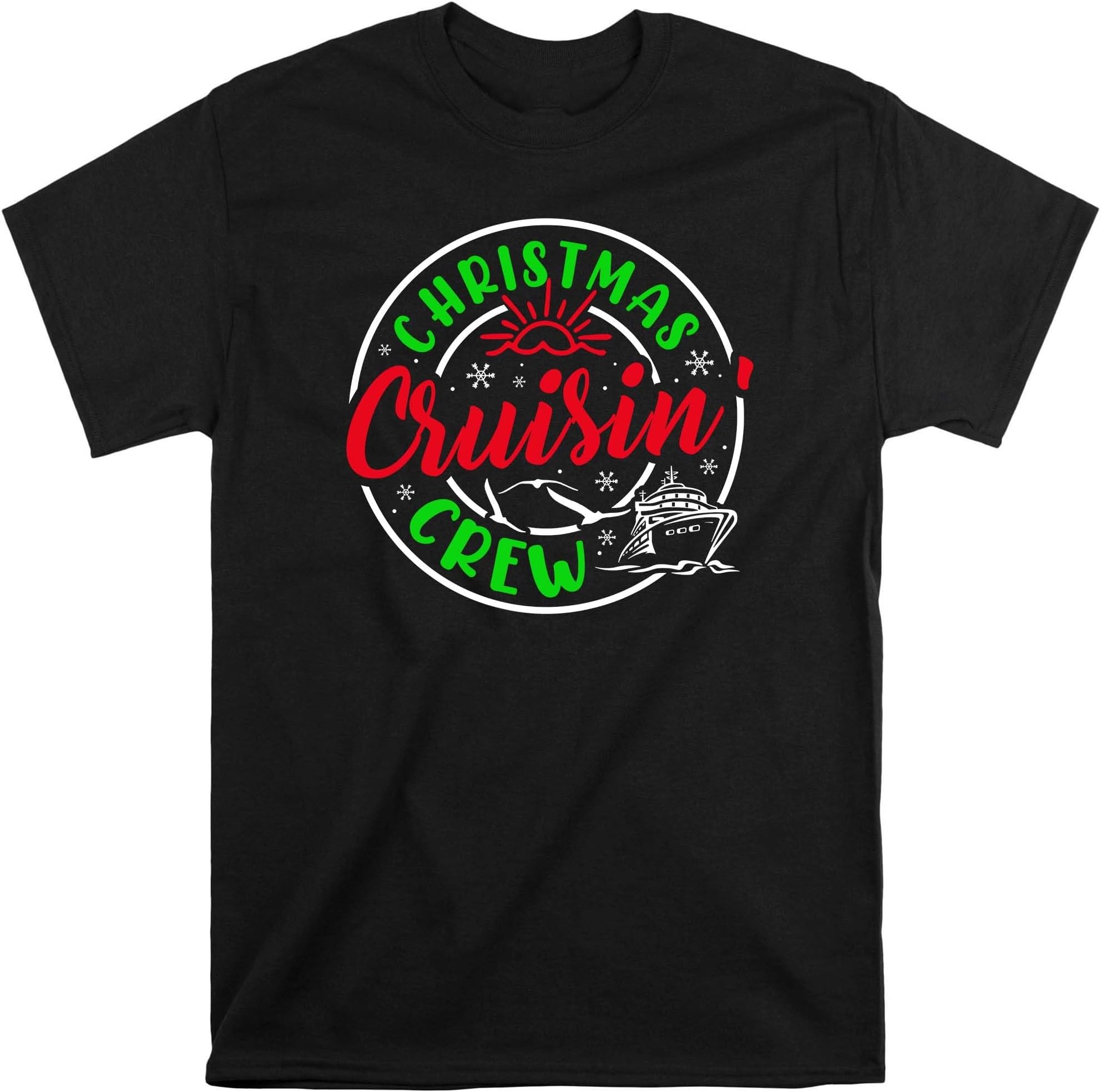 Christmas Cruisin Crew Shirt, Family Cruise Sweatshirt, Cruisemas Tshirt, Funny Cruise Vacation Tee, Matching Christmas Group Shirts