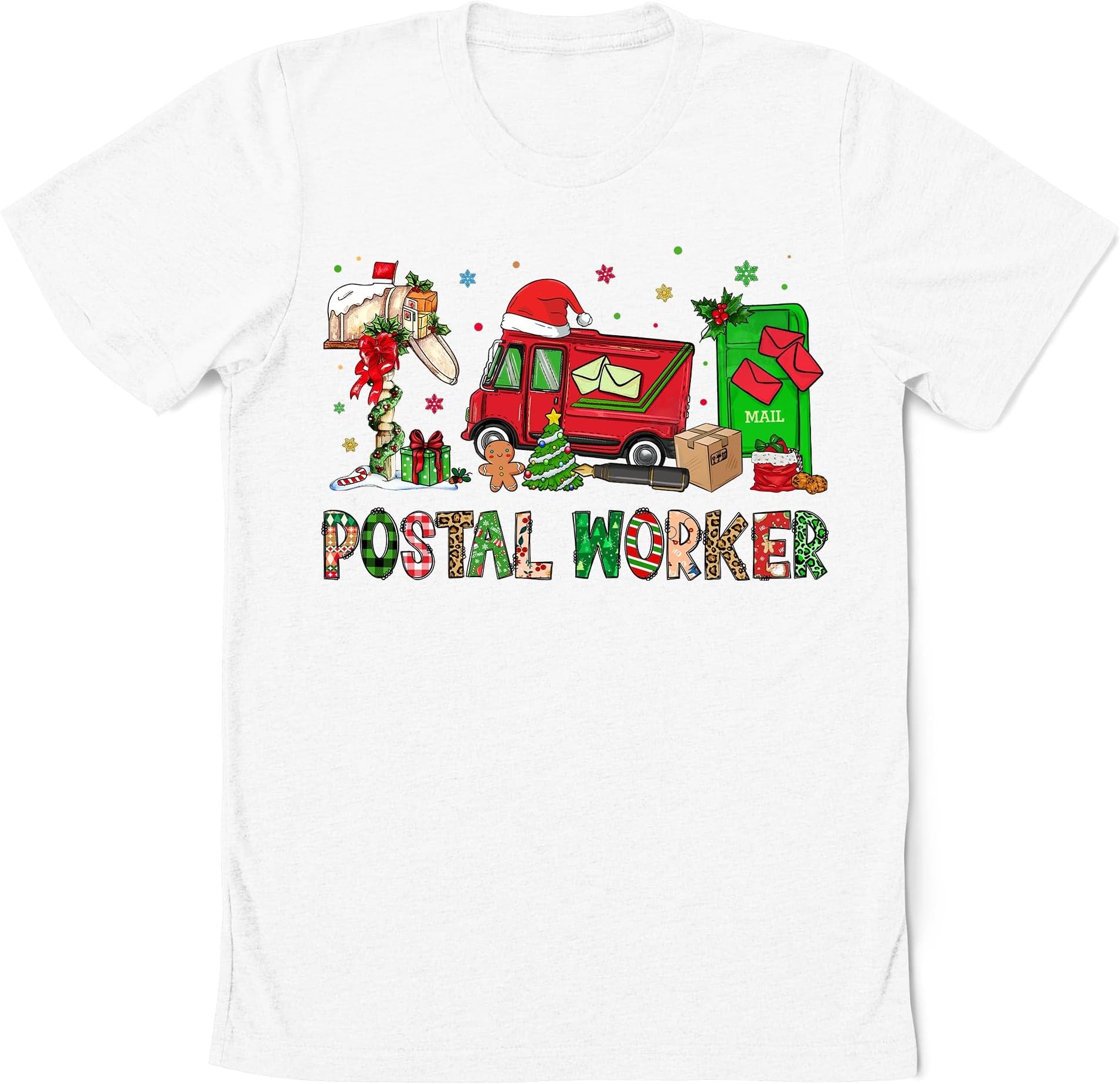 Merry Christmas Postal Worker Shirt, Very Merry Postal Worker Shirt, Mail Carrier Shirt, Postman Mail Lady Shirt, Post Office