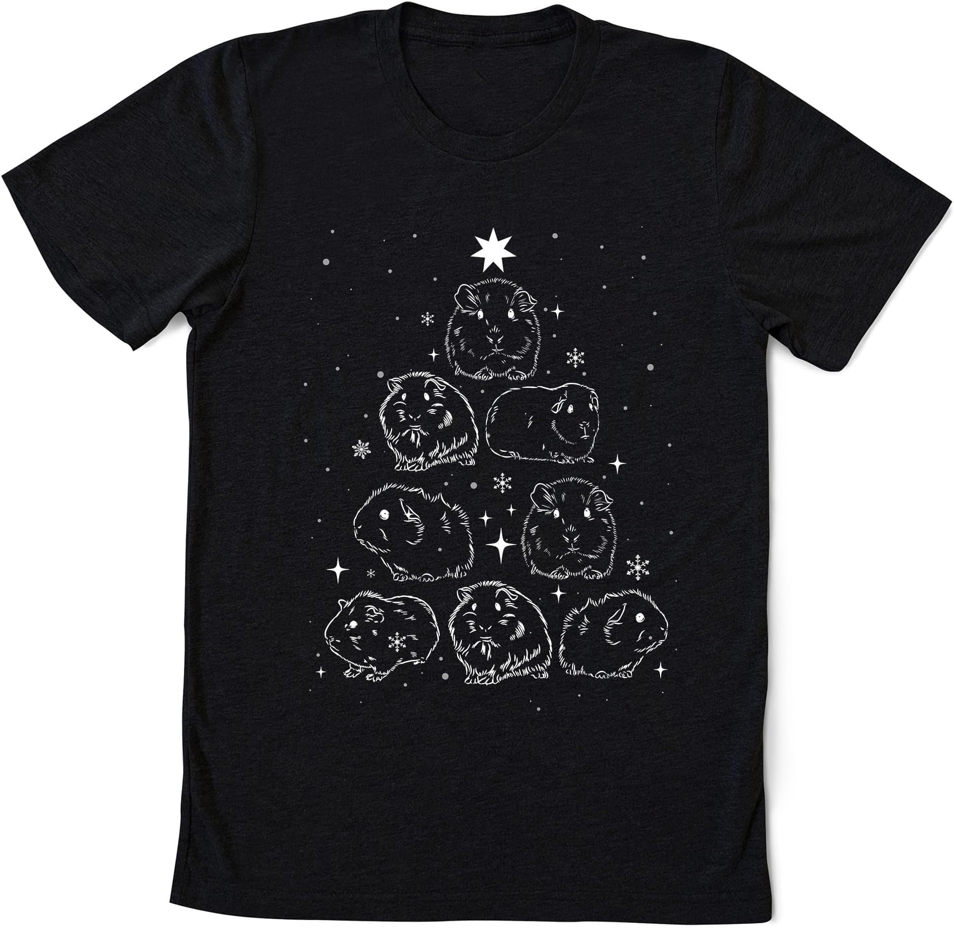 Guinea Pig Christmas Tree Sweatshirt, Christmas Guinea Pig Shirt, Guinea Pig Lover Shirt, Guinea Pig Shirt