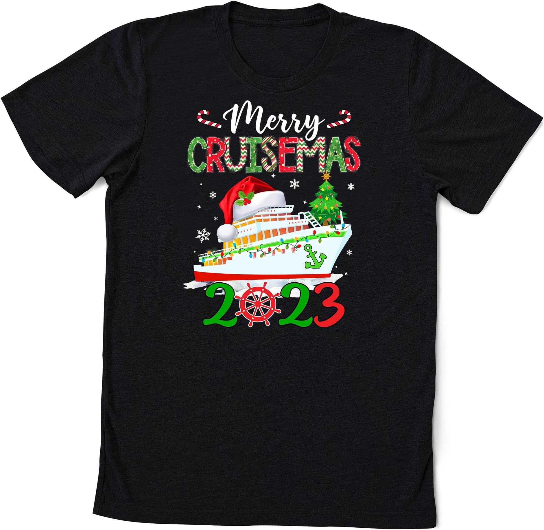 Merry Cruisemas Shirt, Family Christmas Cruise Shirt, Cruise Group Christmas 2023 Shirt, Family Cruise Holiday T-Shirt, Christmas Family Vacation