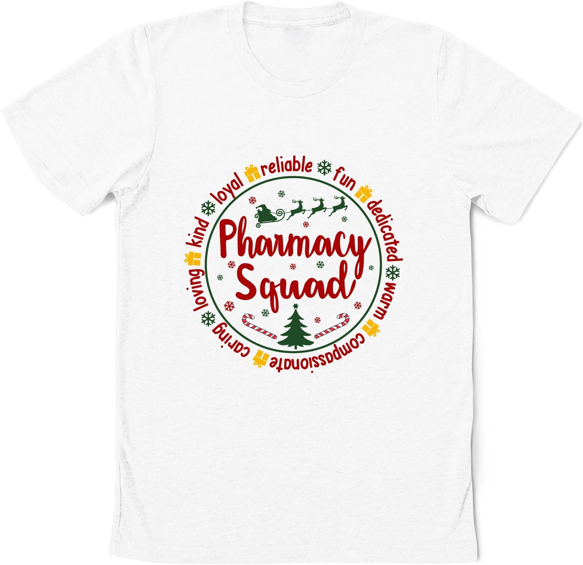 Christmas Pharmacy Squad Shirt, Christmas Pharmacy Squad Matching Shirts, Pharmacist RX Shirt, Pharmacist Gift, Pharmacy Technician Tee, Nurse Gift