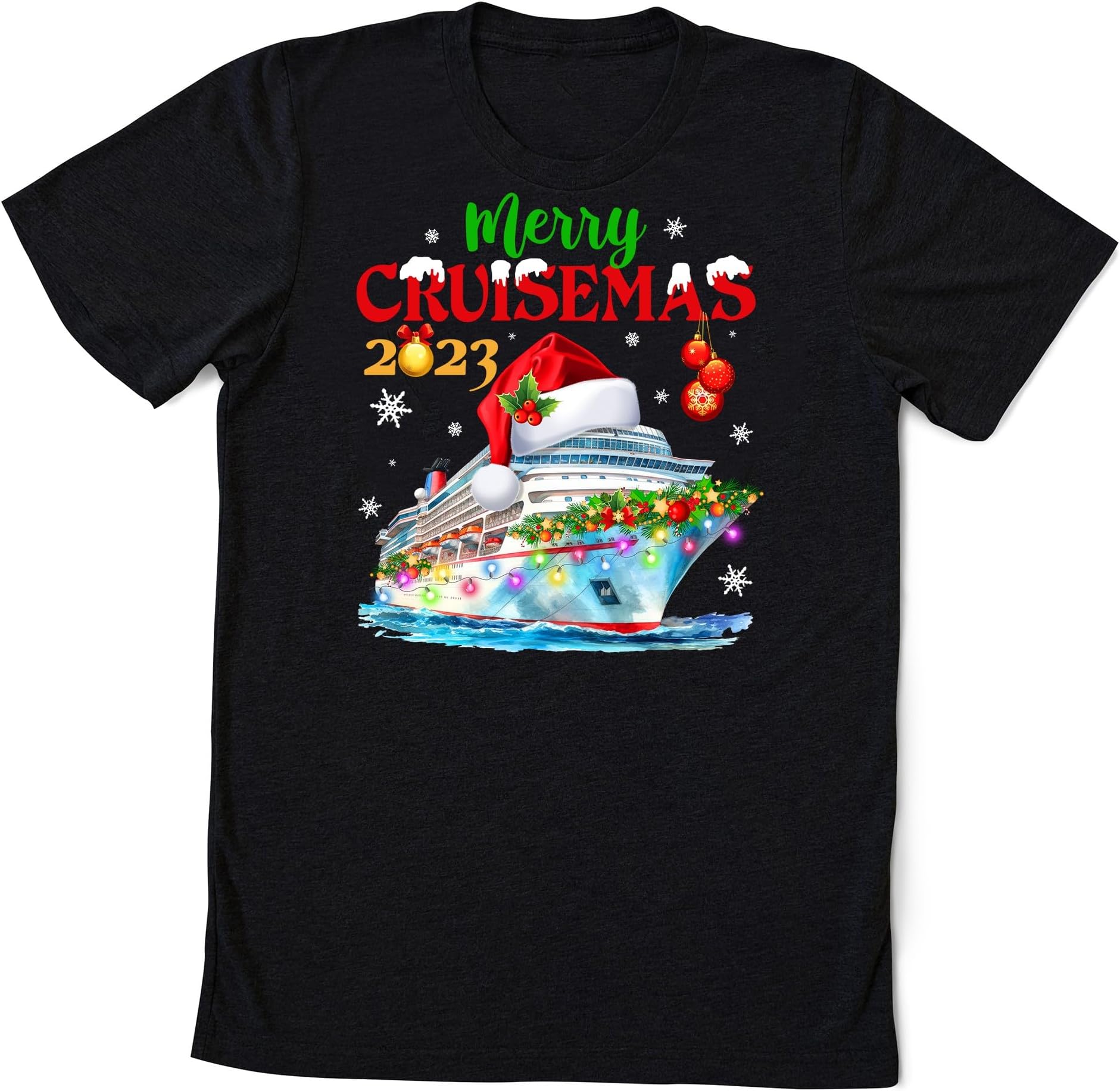Merry Cruisemas Shirt, Christmas Cruise Shirt, Cruise Christmas 2023 Shirt, Family Cruise Christmas Shirts