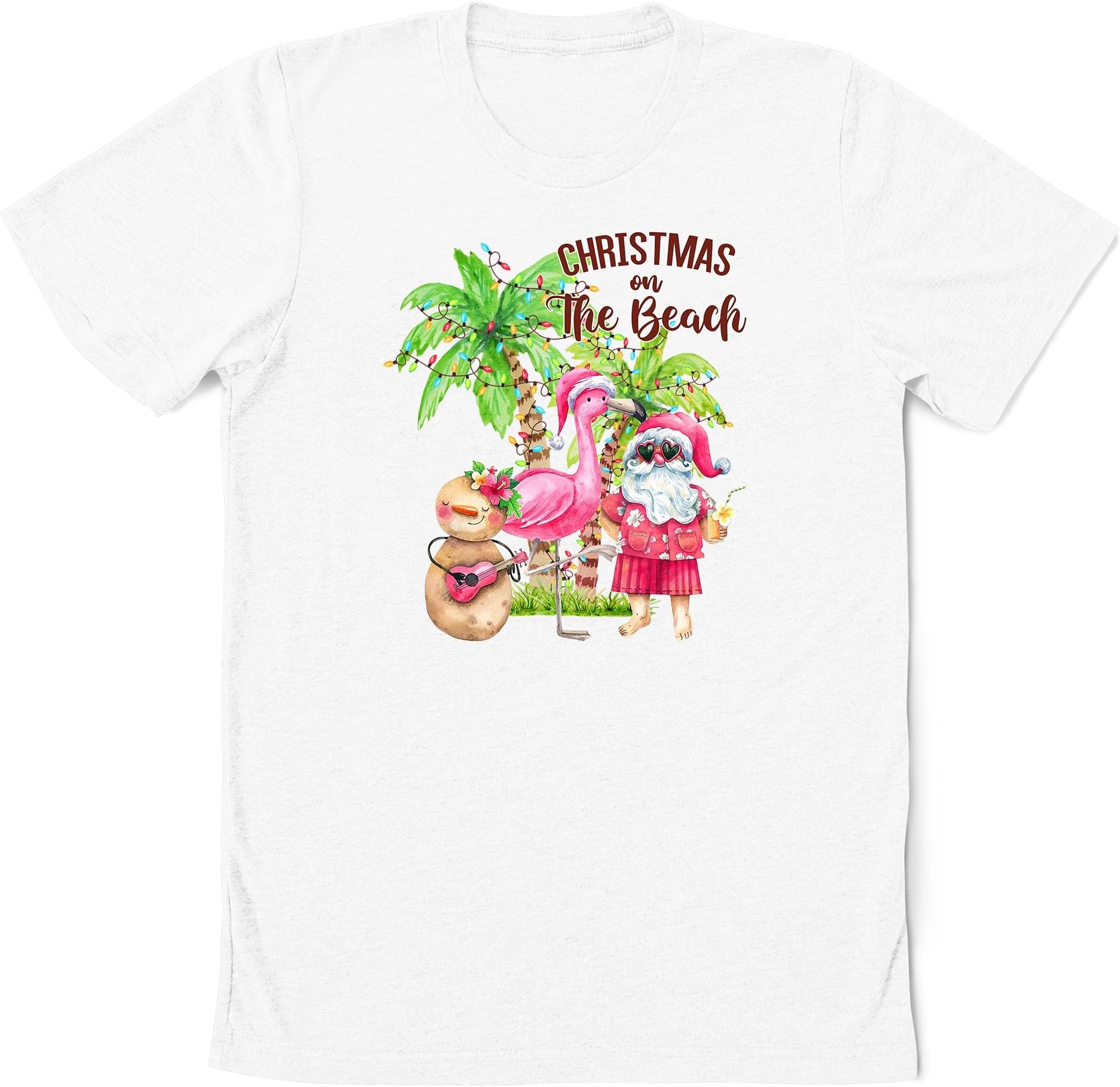 Christmas in Florida Shirt, Florida Christmas Tshirt, Palm Tree Christmas Shirt, Florida Beach Christmas Shirt, Tropical Xmas Gift
