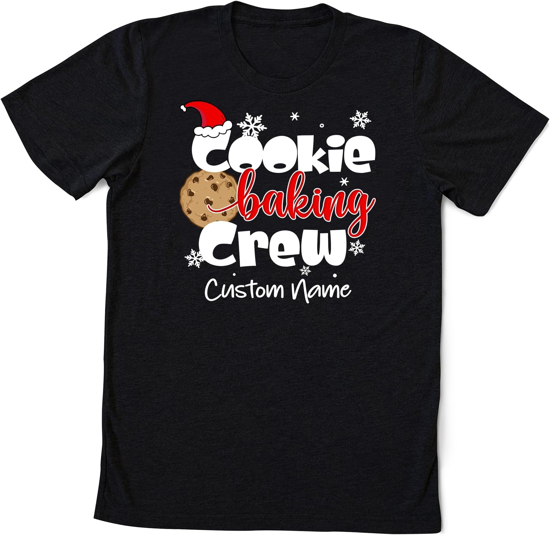 Custom Cookie Baking Crew Shirt, Christmas Cookie Crew, Custom Family Christmas Shirts, Family Matching Outfits