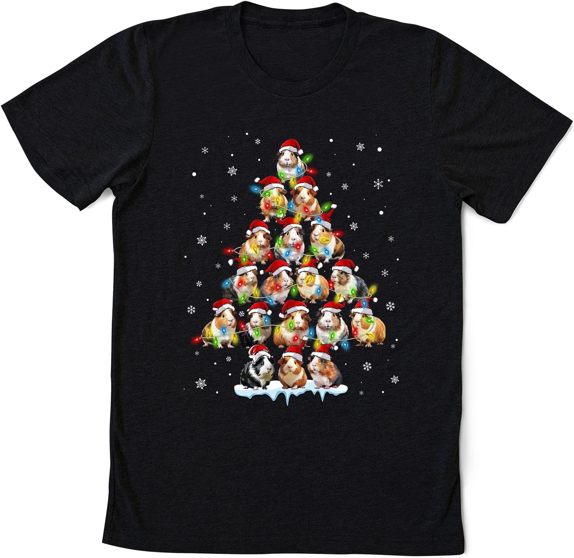 Guinea Pig Christmas Tree Sweatshirt, Cute Christmas Guinea Pig Shirt, Guinea Pig Lover Shirt, Guinea Pig Christmas Shirt