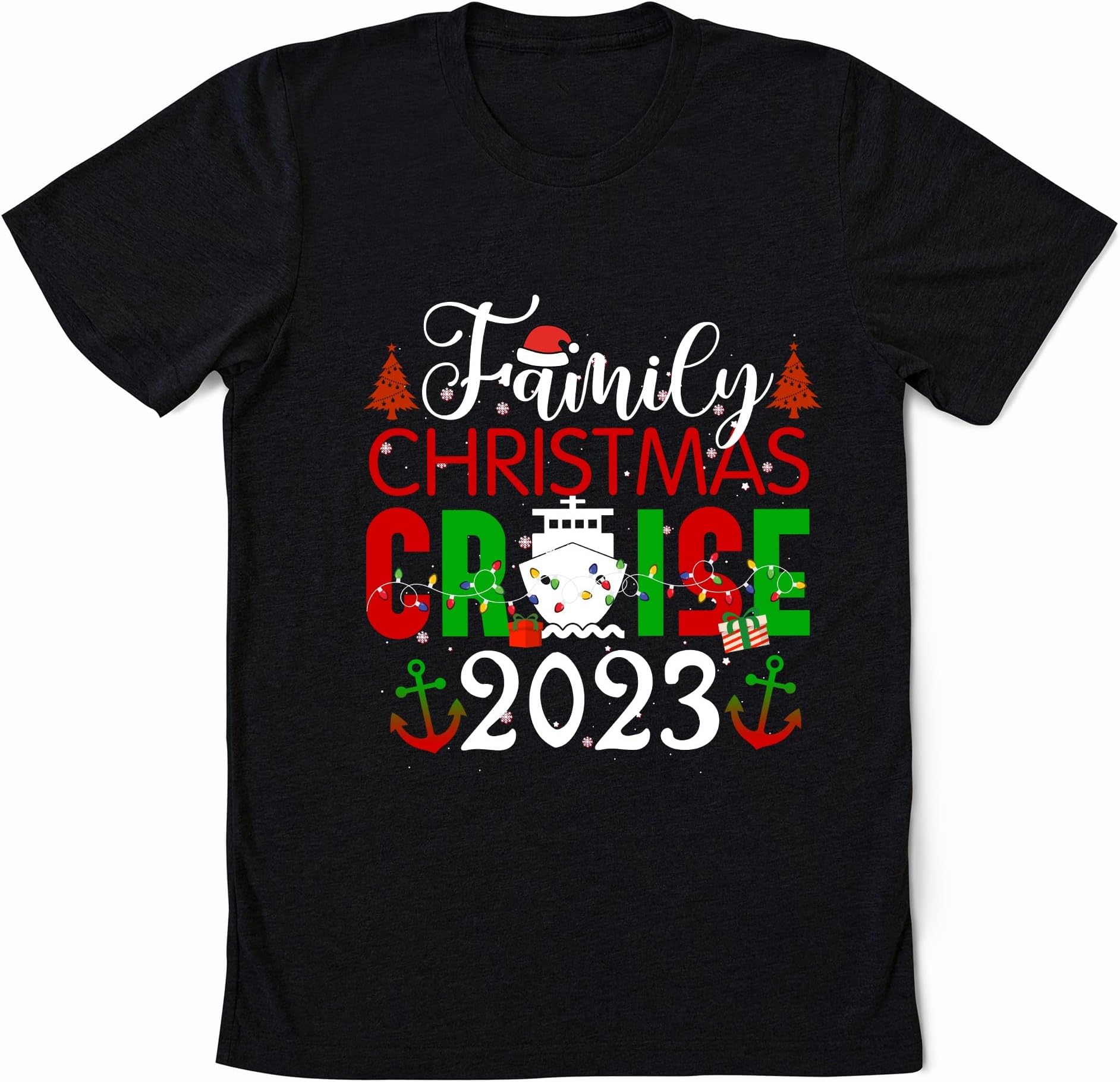Family Christmas Cruise 2023, Christmas Family Vacation Shirt, Family Cruise Squad, Family Christmas Cruise Trip Sweater, Matching Xmas Tee