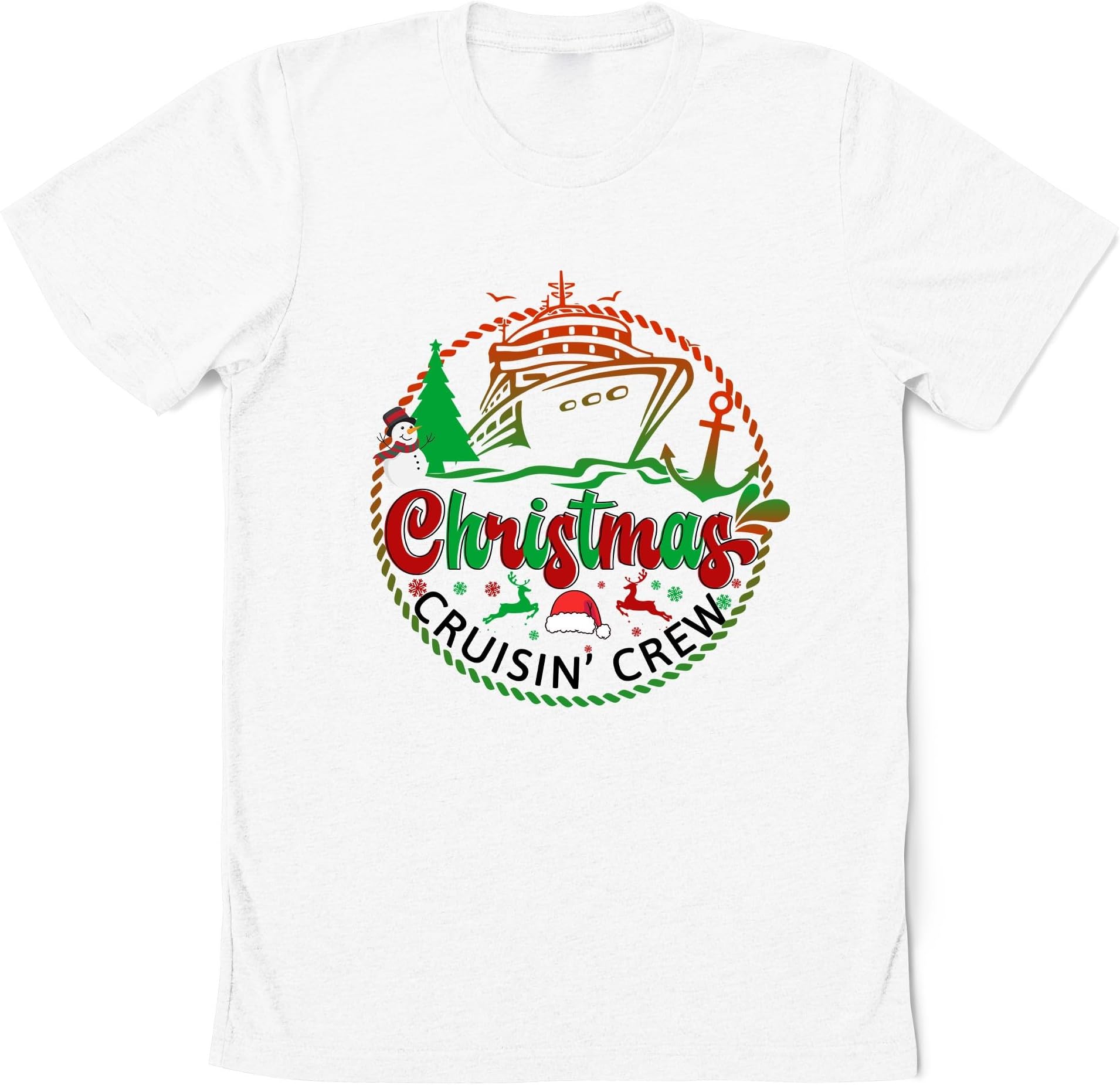 Christmas Cruise Crew Shirts, Christmas Cruise Shirt, Family Cruise Shirt, Family Crew Shirt, Cruise Ship Vacation, Xmas Cruise Vacation Cruising Squad T Shirt