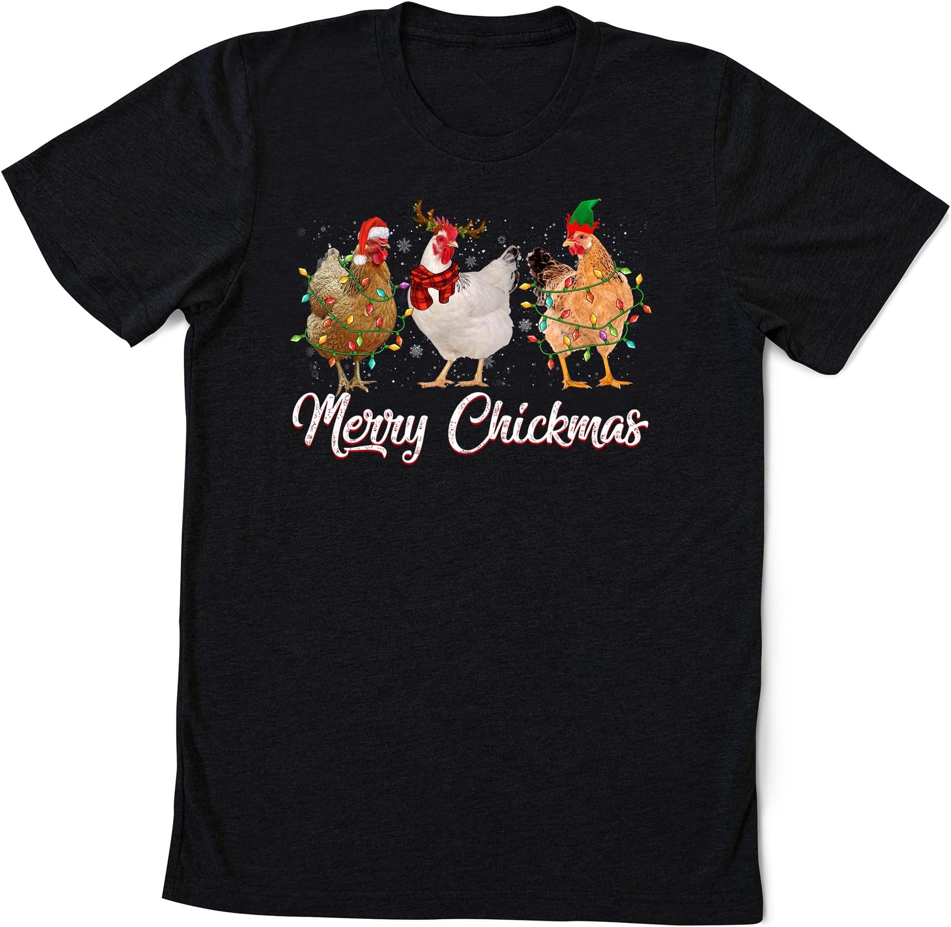 Christmas Chicken Shirt, Funny Chicken Christmas Shirt, Merry Chickmas Shirt, Christmas Chicken Gift for Chicken Lover