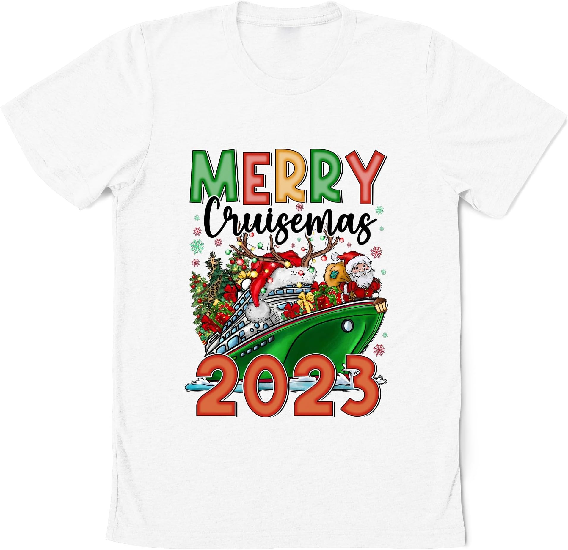 Merry Cruisemas Shirt, Christmas Cruise Squad Shirts, Cruising Christmas Party Gift, Family Christmas Trip, Matching Xmas Tee, Xmas Cruise Shirts