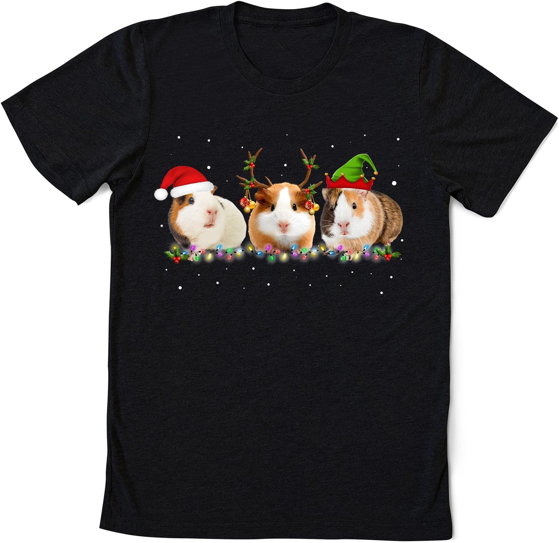 Santa Claus Reindeer Elf Guinea Pig Christmas Shirt, Merry Pigmas Shirt, Cute Guinea Pig Shirt, Guinea Pig