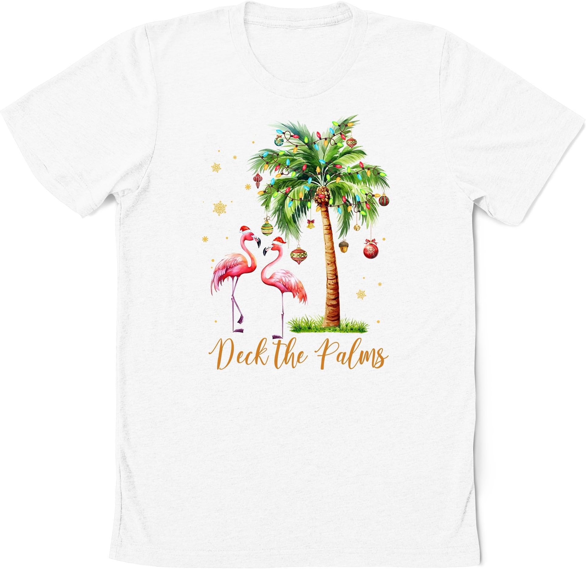 Deck The Palms, Beach Christmas Shirt, Hawaiian Christmas, Tropical Christmas Tshirt, Palm Tree Christmas T-Shirt, Hawaii Xmas Gift