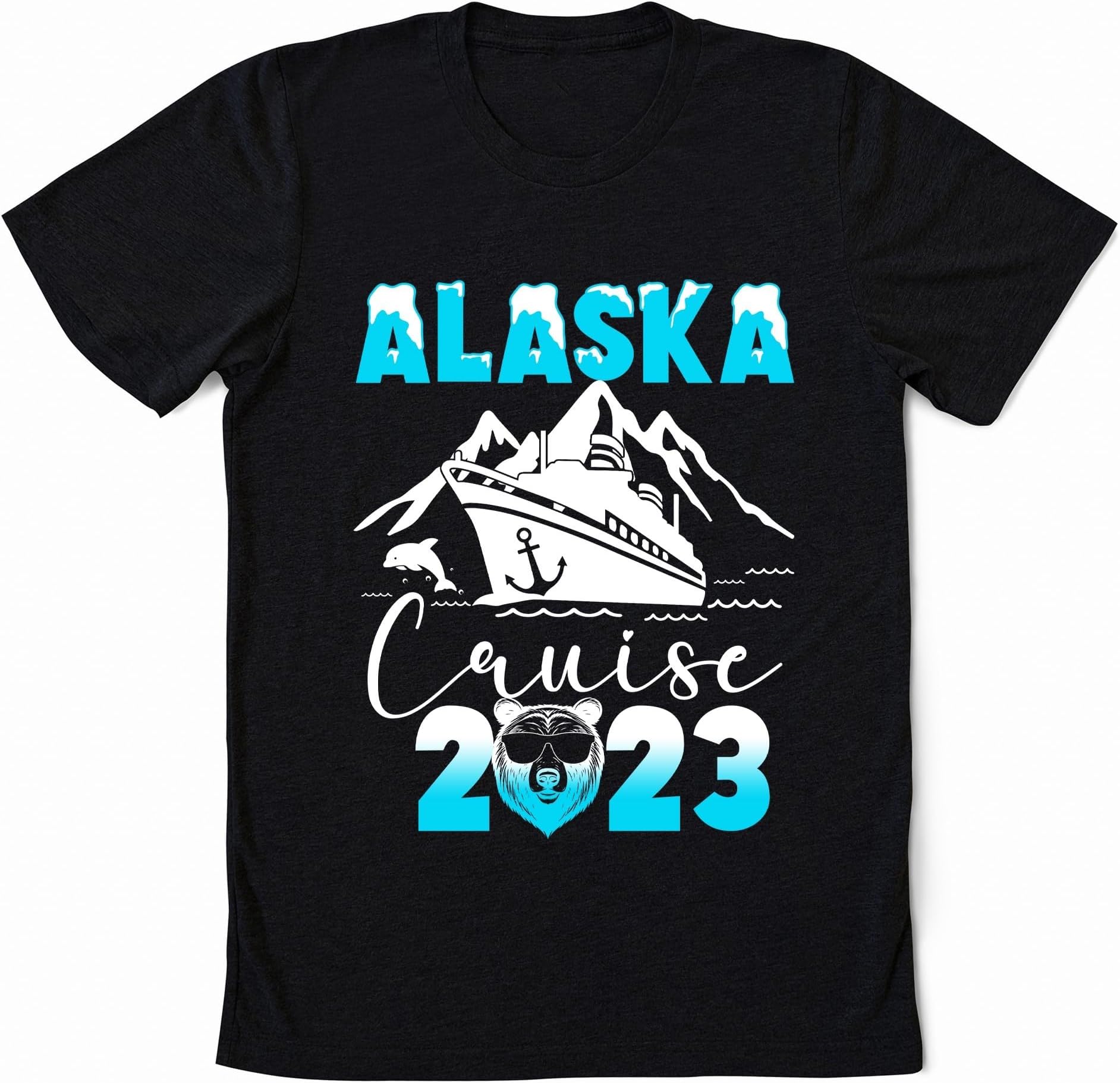 Alaska Cruise 2023 Shirt, Alaska Cruise Long Sleeve Sweatshirt, Cruise Vacation T-Shirt, Alaska Lover Gift, Alaska Travel Shirt, Family Cruise Matching Shirts